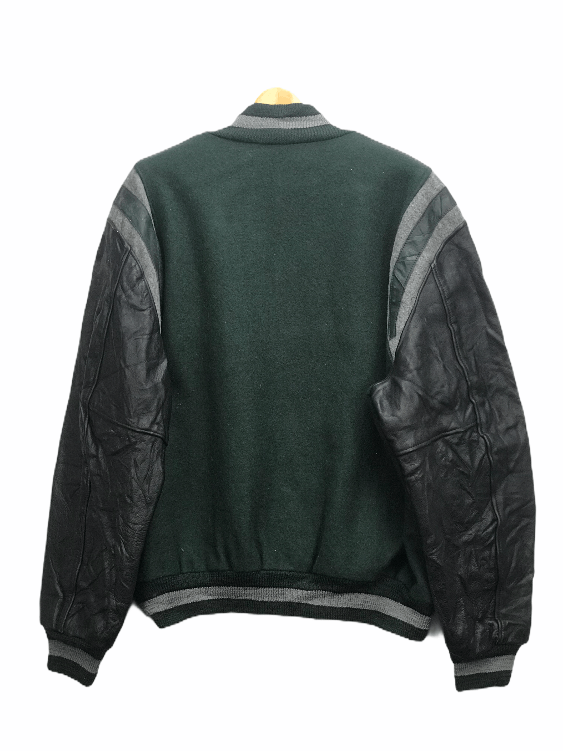 Other VINTAGE KEVIN FOOTBALL VARSITY TEDDY JACKET Size US XL / EU 56 / 4 - 2 Thumbnail