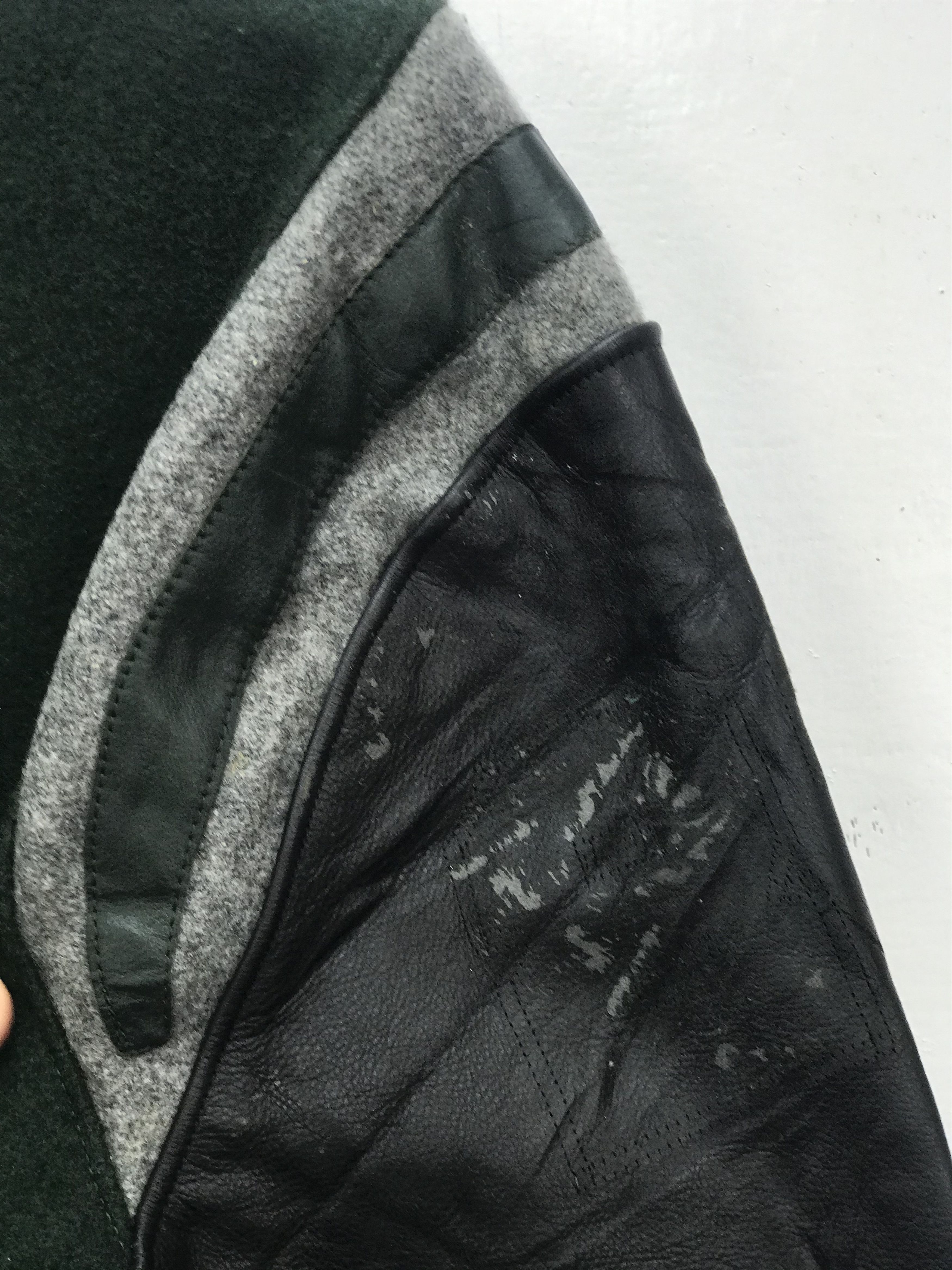 Other VINTAGE KEVIN FOOTBALL VARSITY TEDDY JACKET Size US XL / EU 56 / 4 - 6 Thumbnail