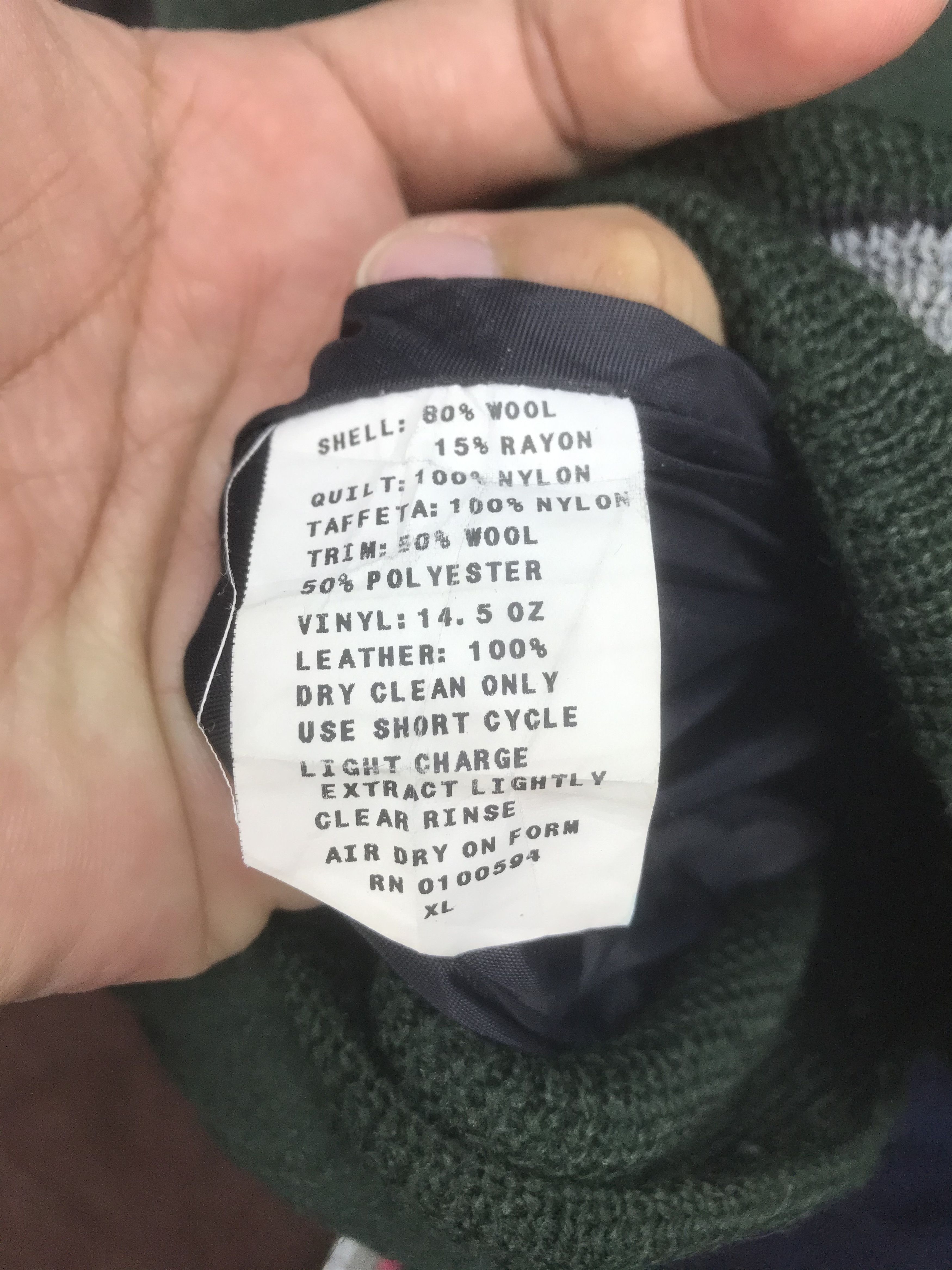 Other VINTAGE KEVIN FOOTBALL VARSITY TEDDY JACKET Size US XL / EU 56 / 4 - 7 Thumbnail