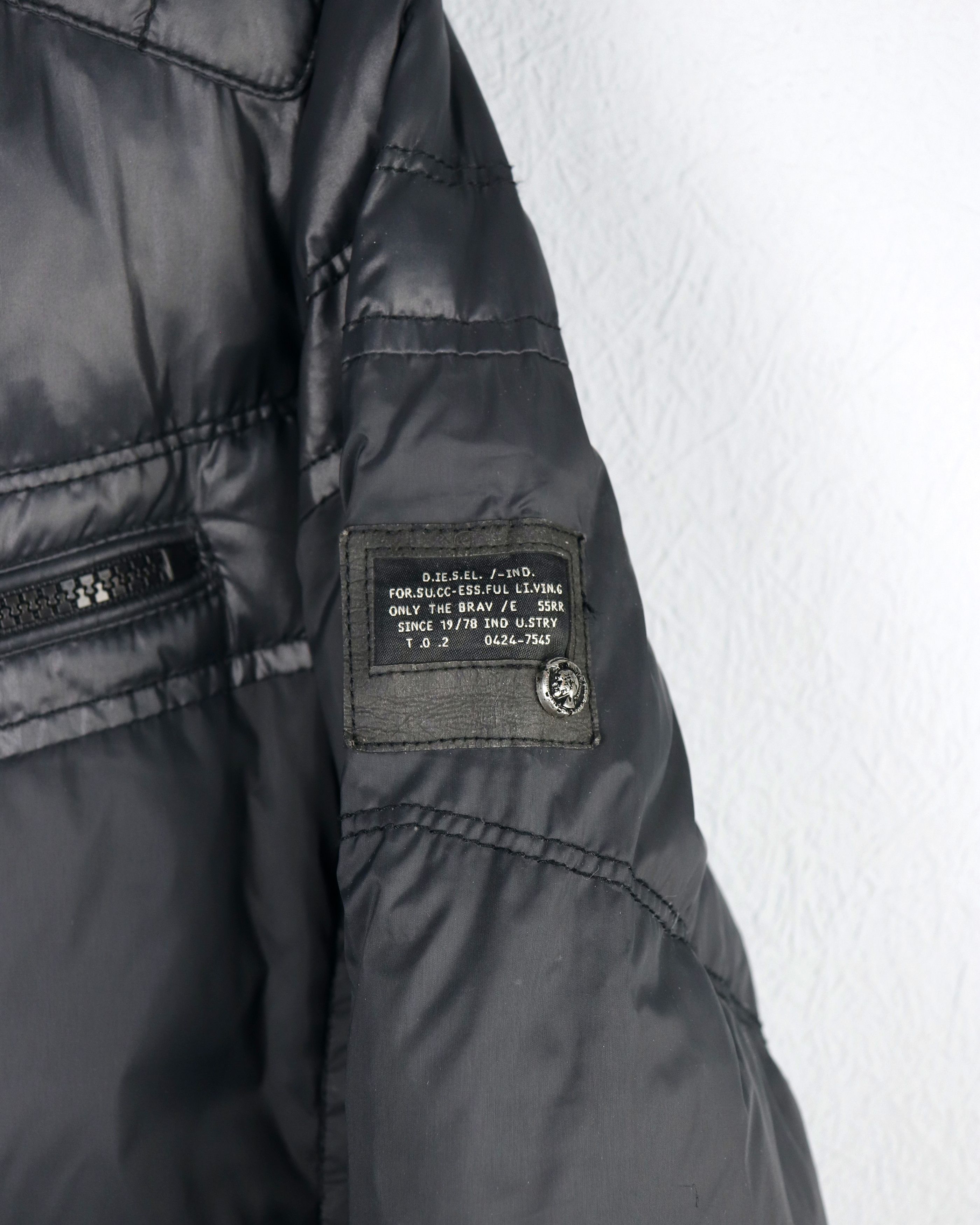 Diesel Diesel padded vintage bomber Size M / US 6-8 / IT 42-44 - 4 Thumbnail