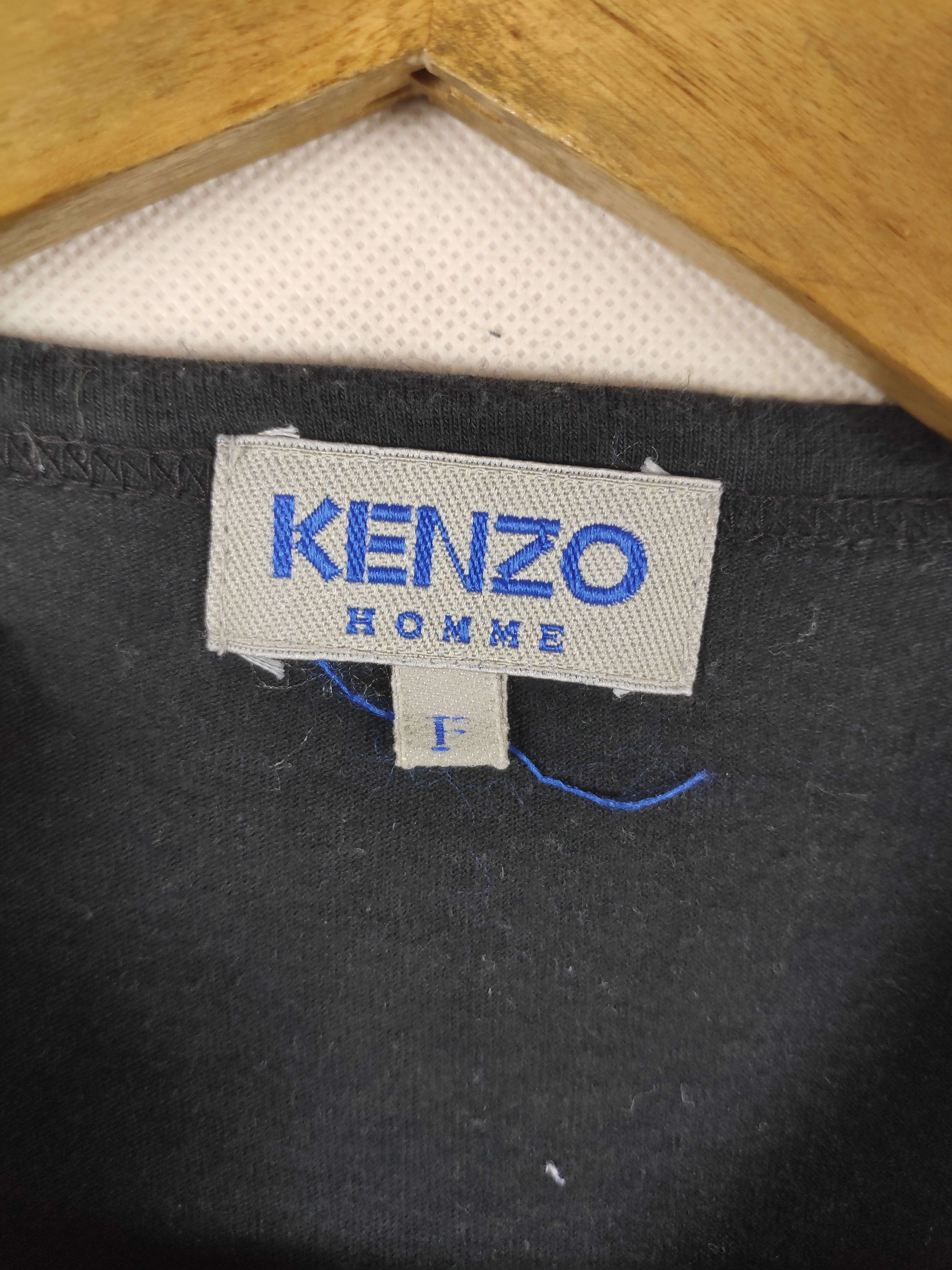 Japanese Brand 🔥Best Offer🔥 Vintage Kenzo Homme Dragon Logo Shirt Size US S / EU 44-46 / 1 - 6 Thumbnail