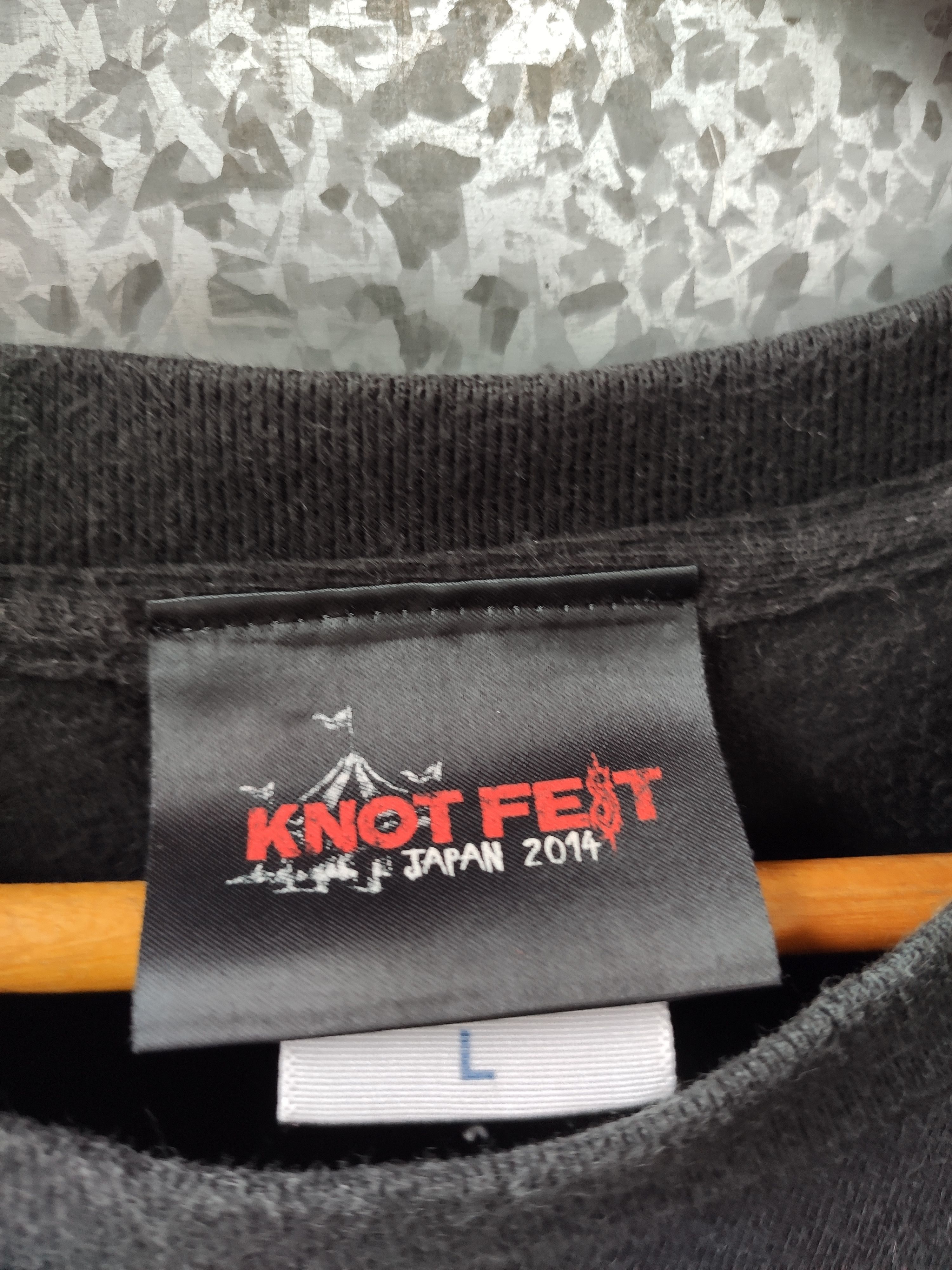 Band Tees 🔥 Rare💥 Knot Fest Japan 2014 t shirt Korn Slipknot Size US L / EU 52-54 / 3 - 6 Thumbnail