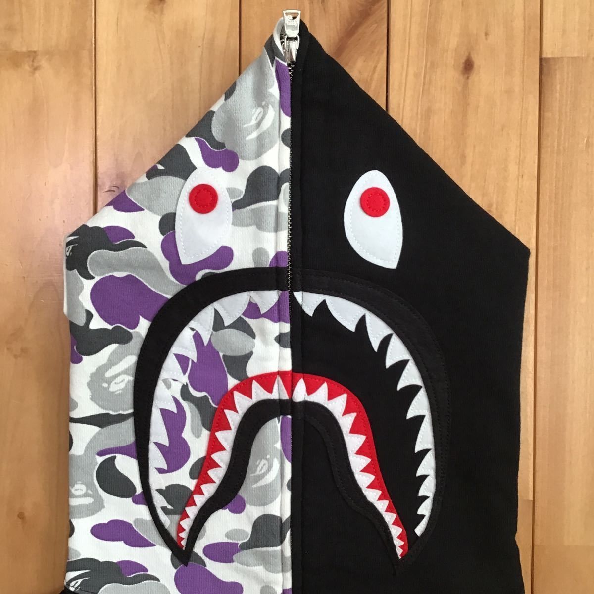 Bape × Big Sean Big Sean NYC Shark full zip Hoodie BAPE camo Size US L / EU 52-54 / 3 - 5 Thumbnail