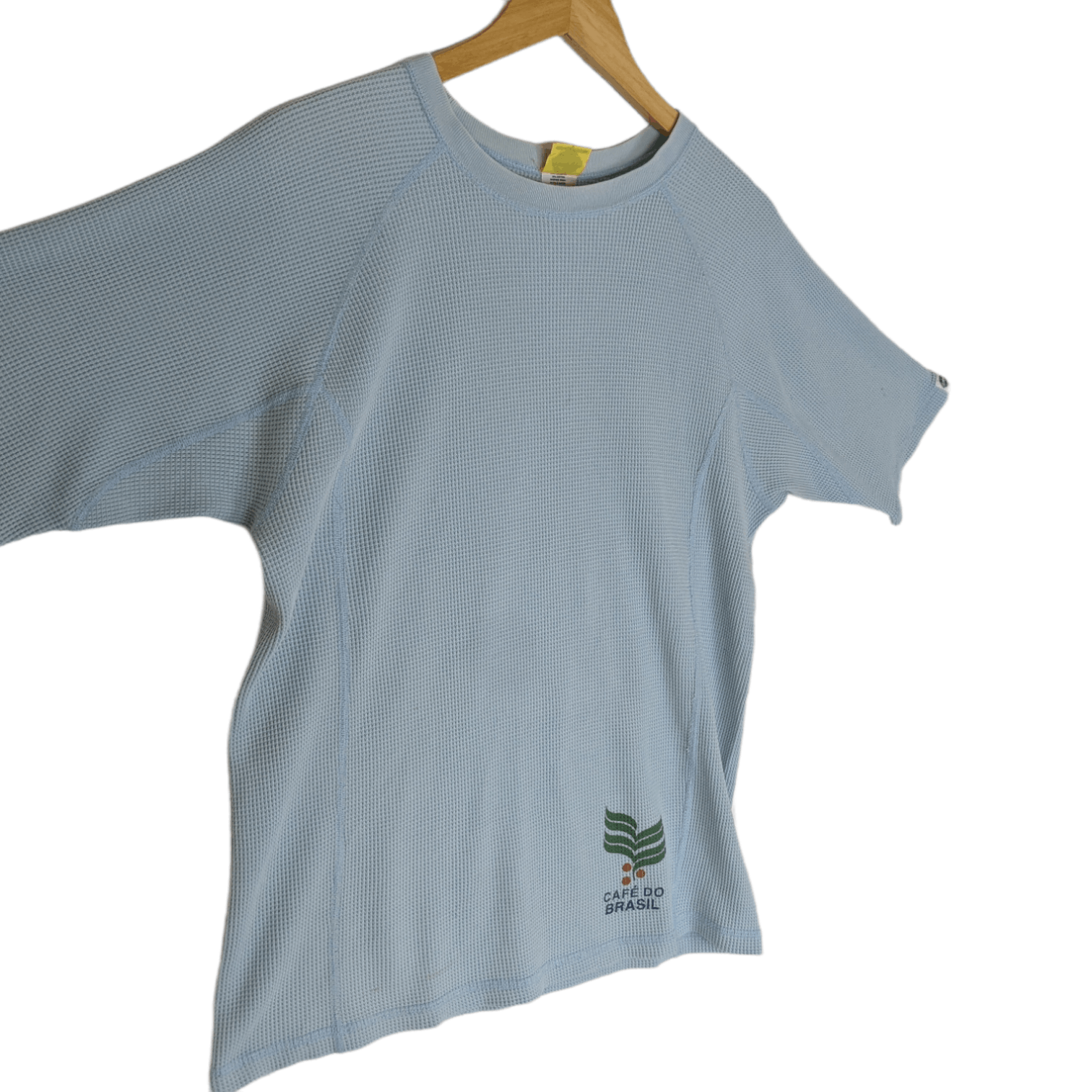 Japanese Brand Vintage 90's ATHLETA x Figa Cafe de Brasil T-Shirt Size US M / EU 48-50 / 2 - 3 Thumbnail