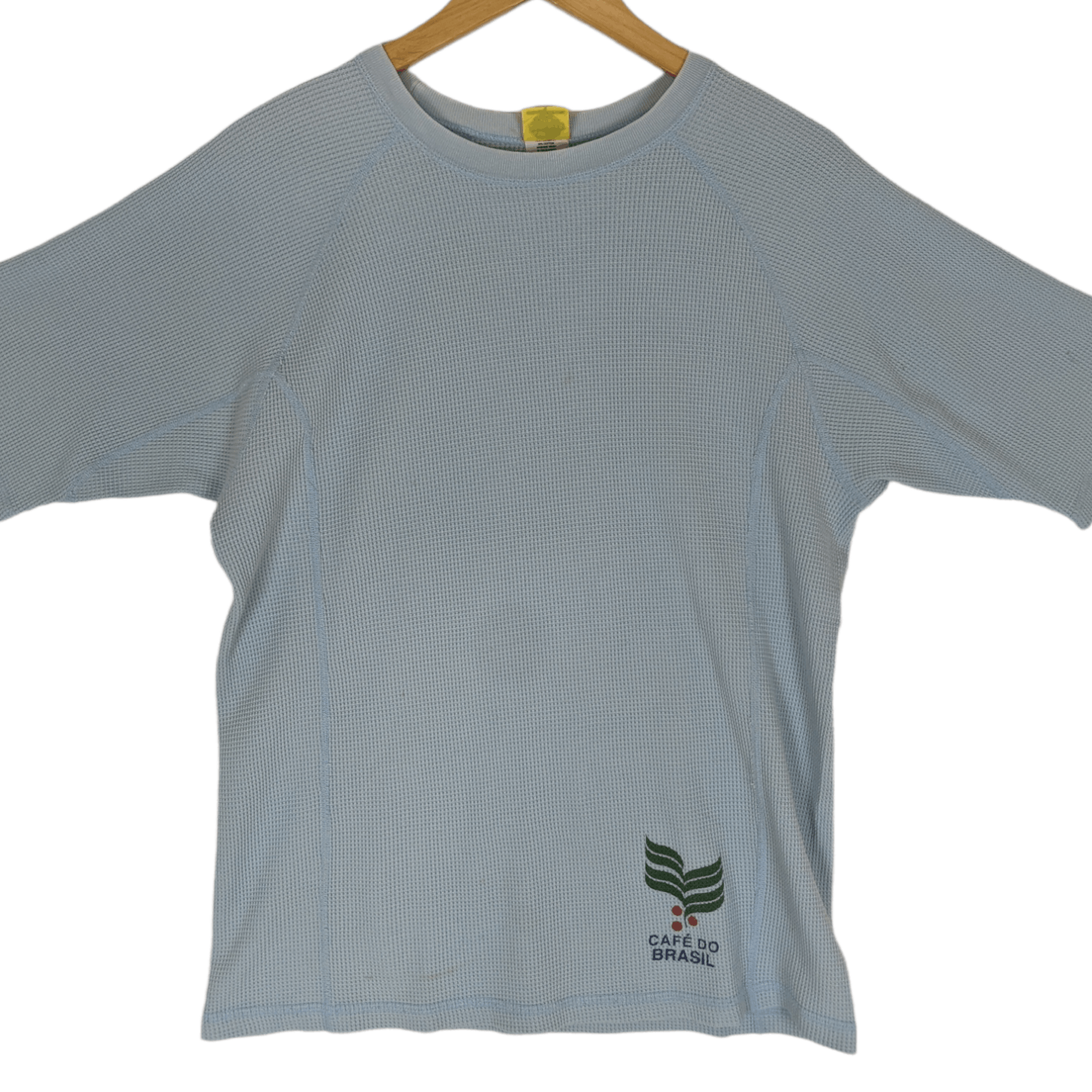 Japanese Brand Vintage 90's ATHLETA x Figa Cafe de Brasil T-Shirt Size US M / EU 48-50 / 2 - 2 Thumbnail