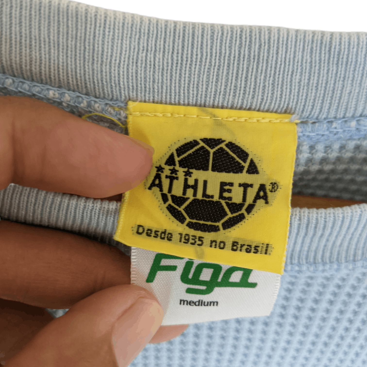 Japanese Brand Vintage 90's ATHLETA x Figa Cafe de Brasil T-Shirt Size US M / EU 48-50 / 2 - 8 Thumbnail