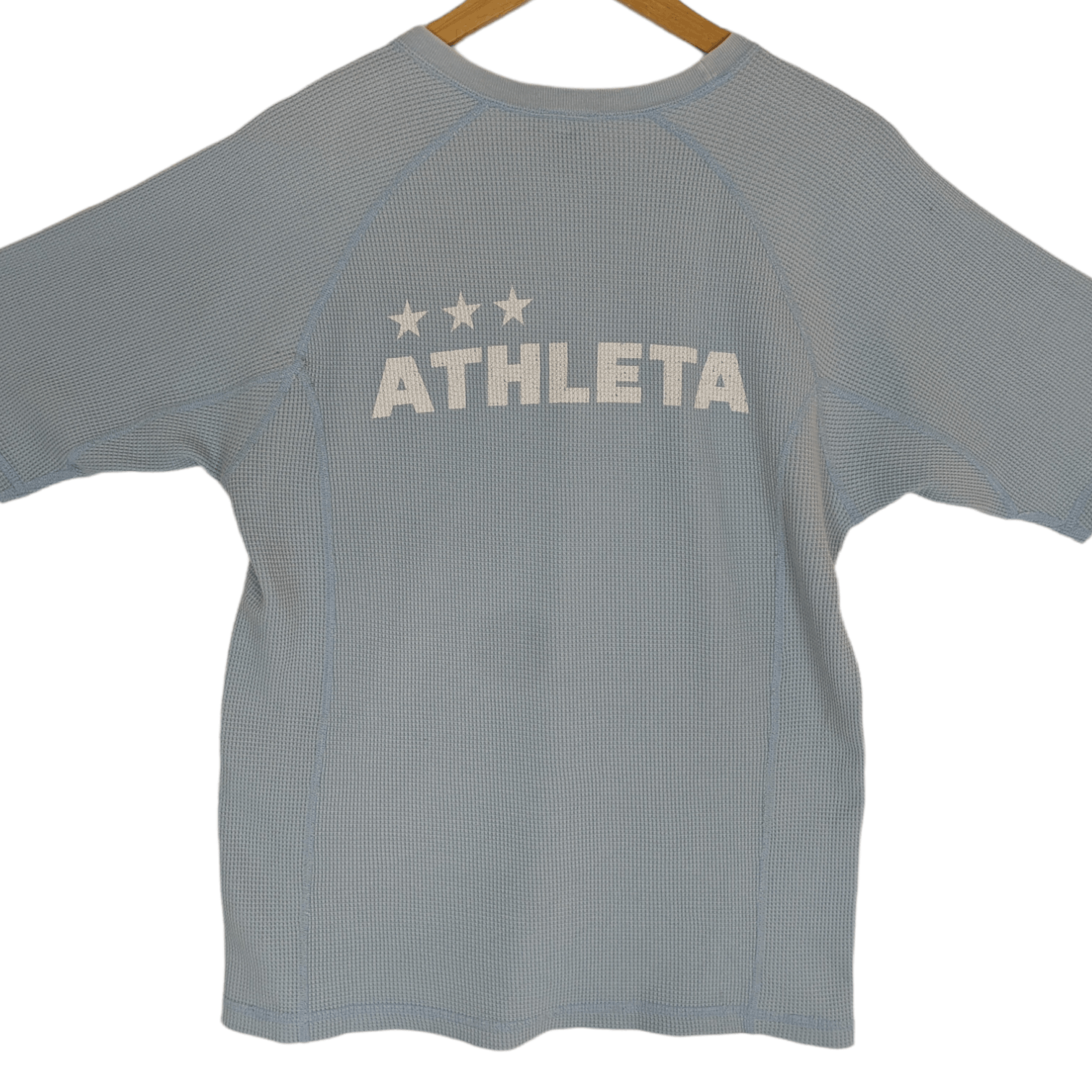 Japanese Brand Vintage 90's ATHLETA x Figa Cafe de Brasil T-Shirt Size US M / EU 48-50 / 2 - 6 Thumbnail