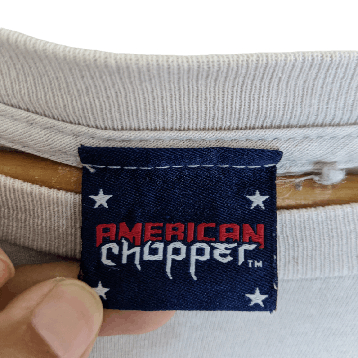 American Apparel Vintage 2004 AMERICAN CHOPPER Motorcycle Gang T-Shirt Size US XL / EU 56 / 4 - 11 Thumbnail
