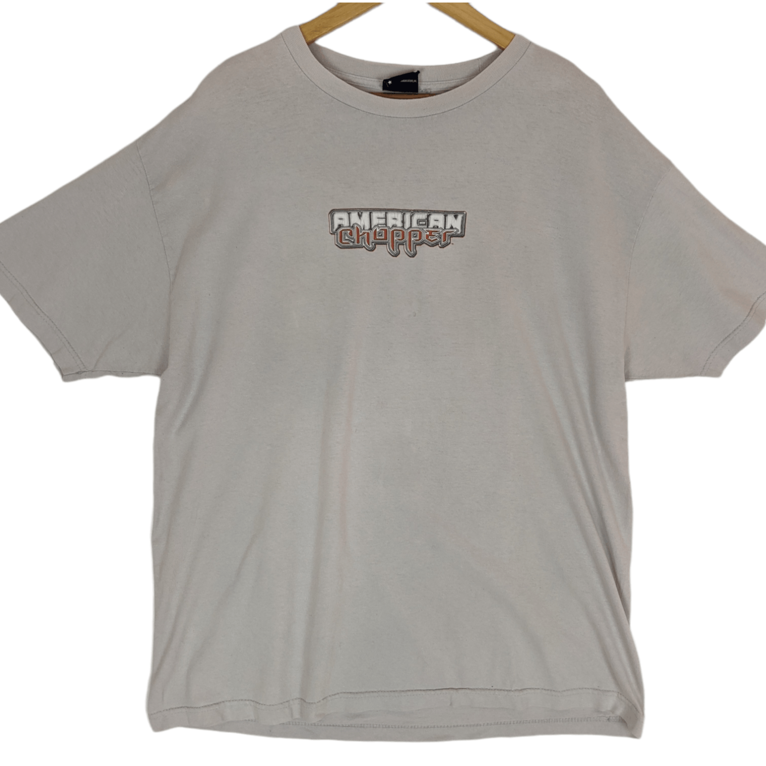 American Apparel Vintage 2004 AMERICAN CHOPPER Motorcycle Gang T-Shirt Size US XL / EU 56 / 4 - 2 Thumbnail