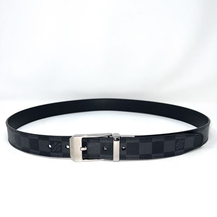 Auth Check: LV Inventeur Damier Graphite Belt