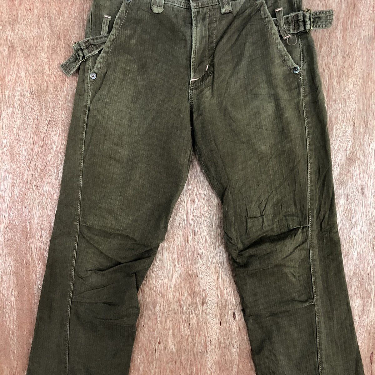 Edwin Retro Vintage Edwin Blue Trip Cargo Pant Multiple Pockets Size US 28 / EU 44 - 4 Thumbnail