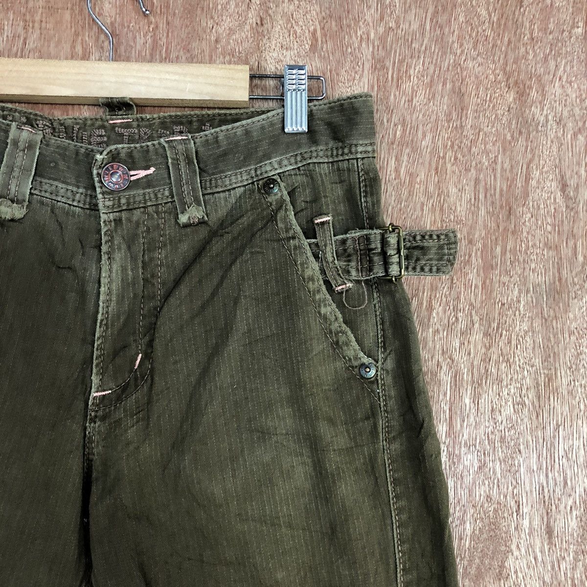 Edwin Retro Vintage Edwin Blue Trip Cargo Pant Multiple Pockets Size US 28 / EU 44 - 5 Thumbnail