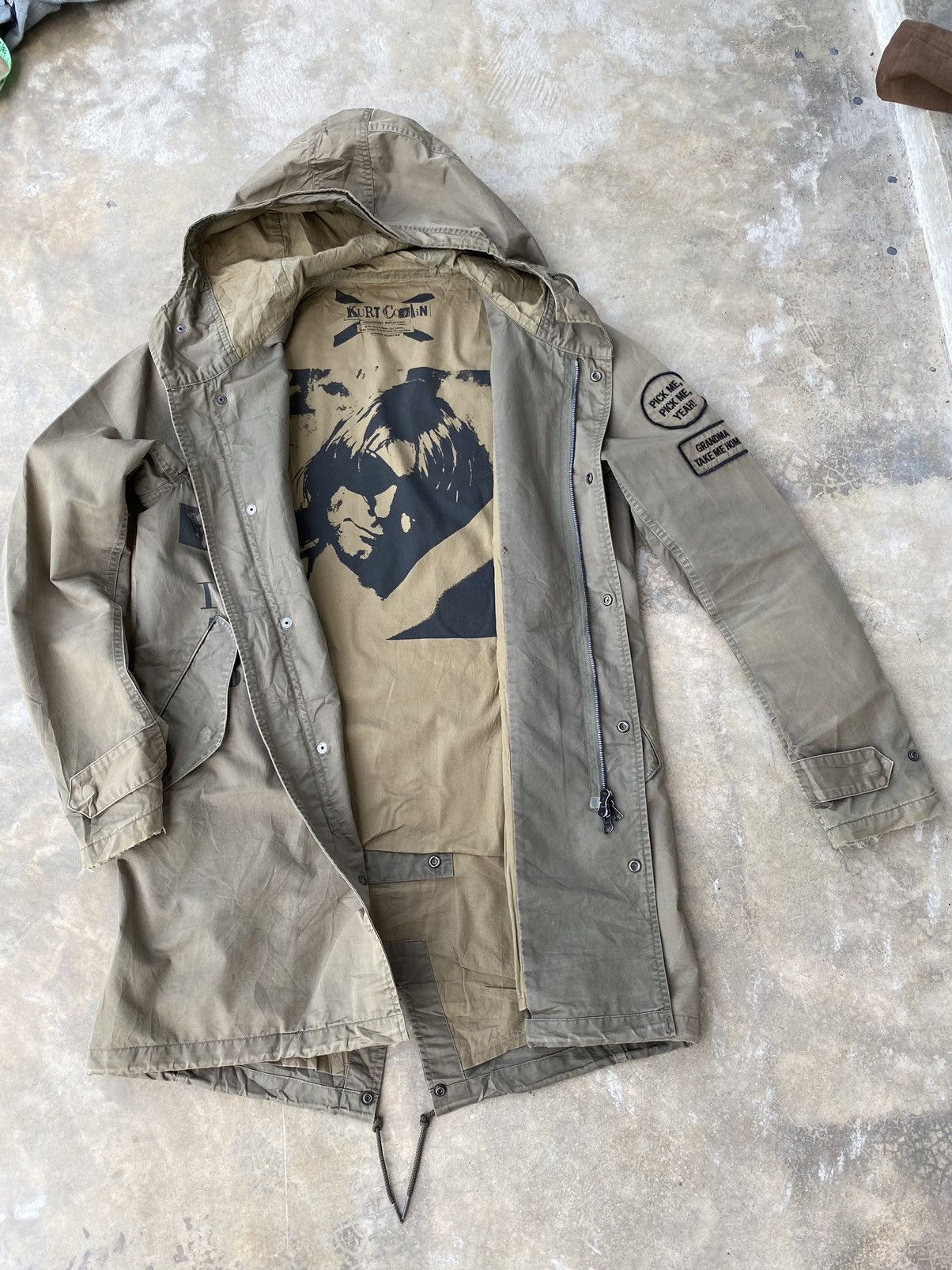 Hysteric Glamour Hysteric glamour X kurt cobain parka jacket Size US M / EU 48-50 / 2 - 10 Thumbnail