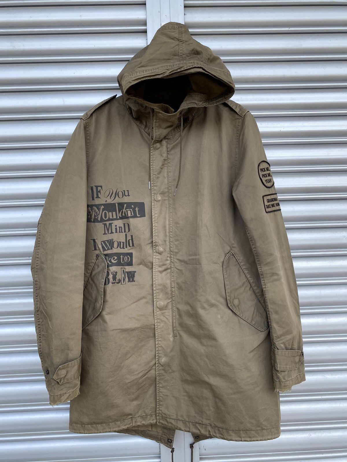 Hysteric Glamour Hysteric glamour X kurt cobain parka jacket Size US M / EU 48-50 / 2 - 2 Thumbnail