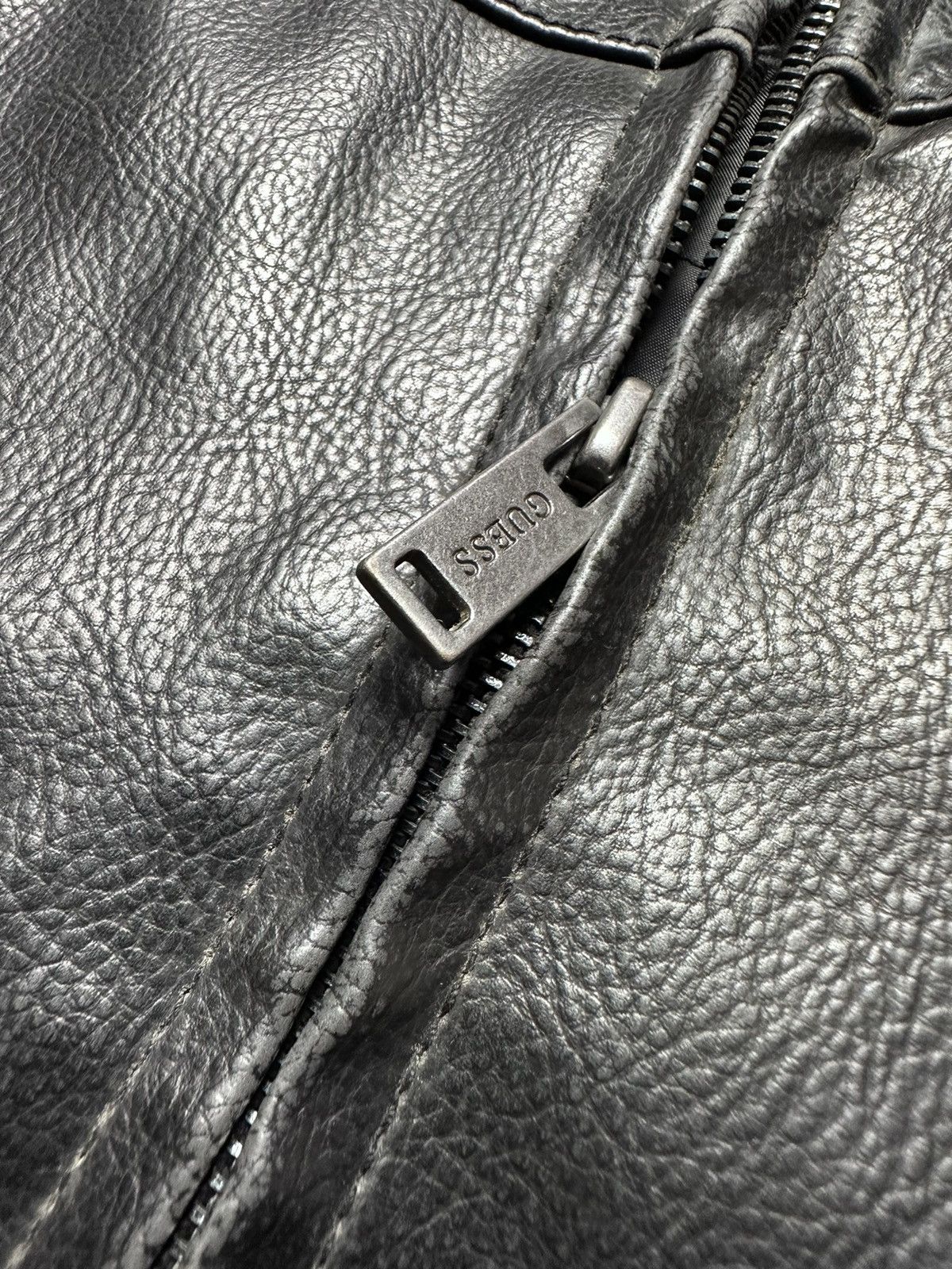 Guess × Vintage Vintage Guess leather jacket size L rare Size US L / EU 52-54 / 3 - 7 Thumbnail