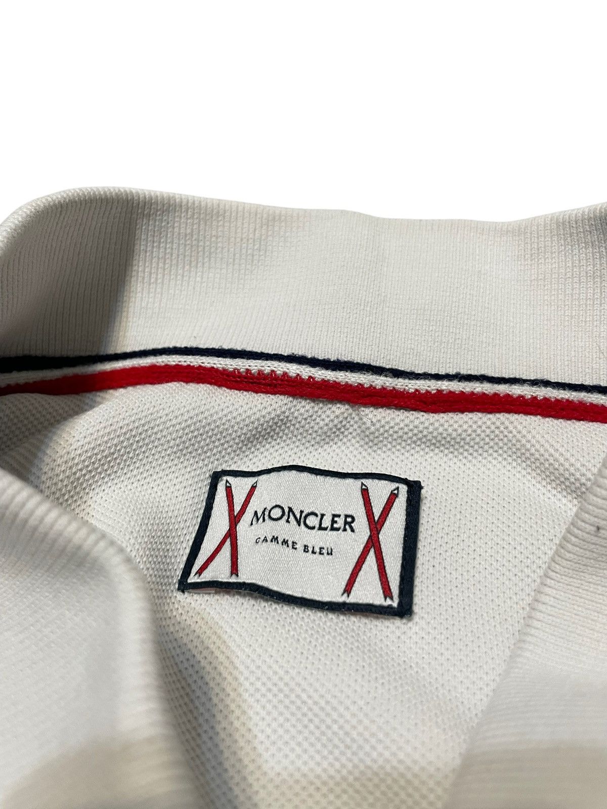 Moncler Moncler Gamme Bleu white polo Size M / US 6-8 / IT 42-44 - 5 Thumbnail