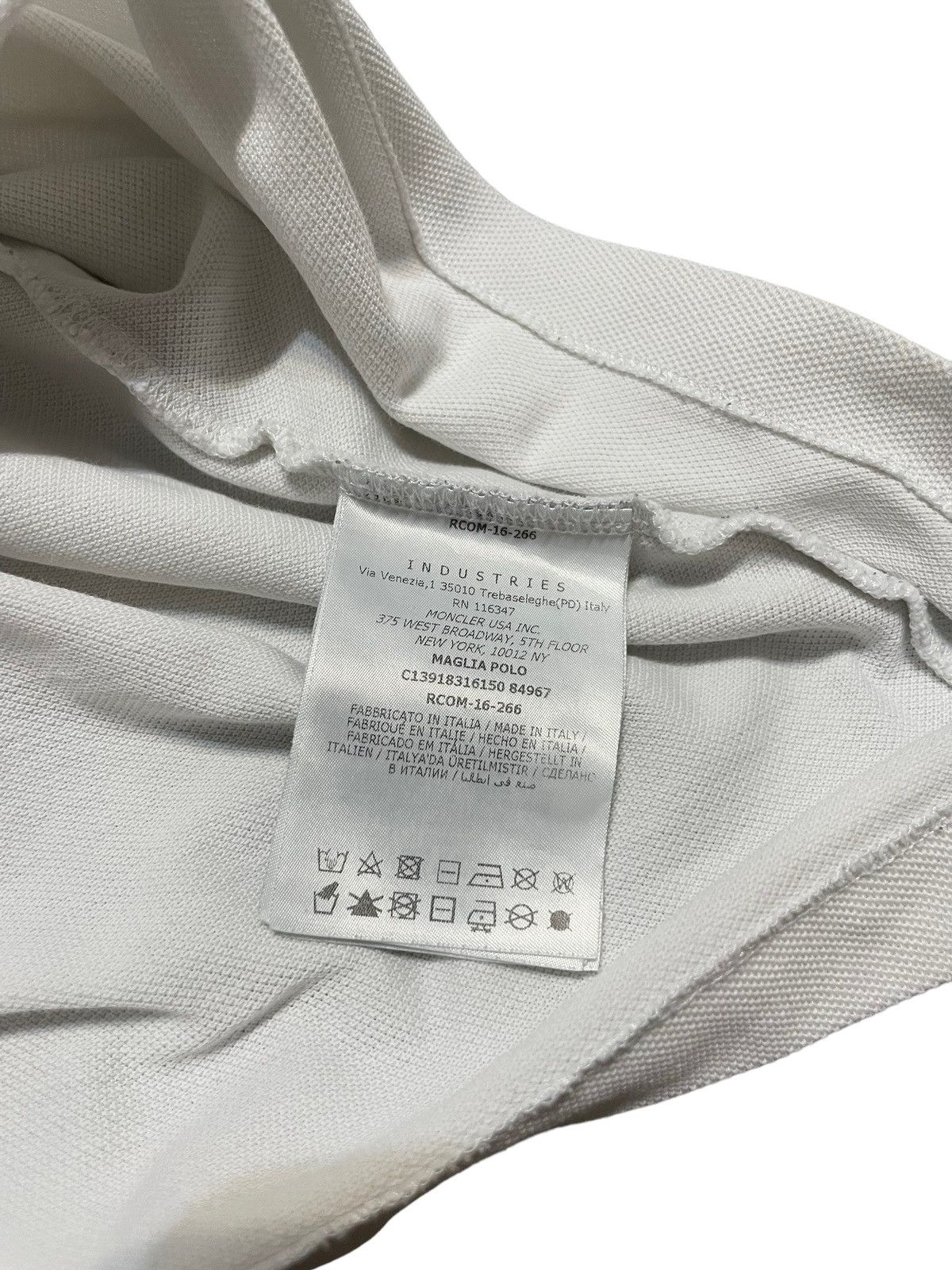 Moncler Moncler Gamme Bleu white polo Size M / US 6-8 / IT 42-44 - 7 Thumbnail