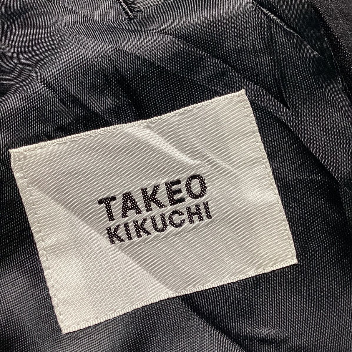 Takeo Kikuchi 🇯🇵 TAKEO KIKUCHI STRIPED BLAZER COAT JACKET Size US M / EU 48-50 / 2 - 16 Thumbnail