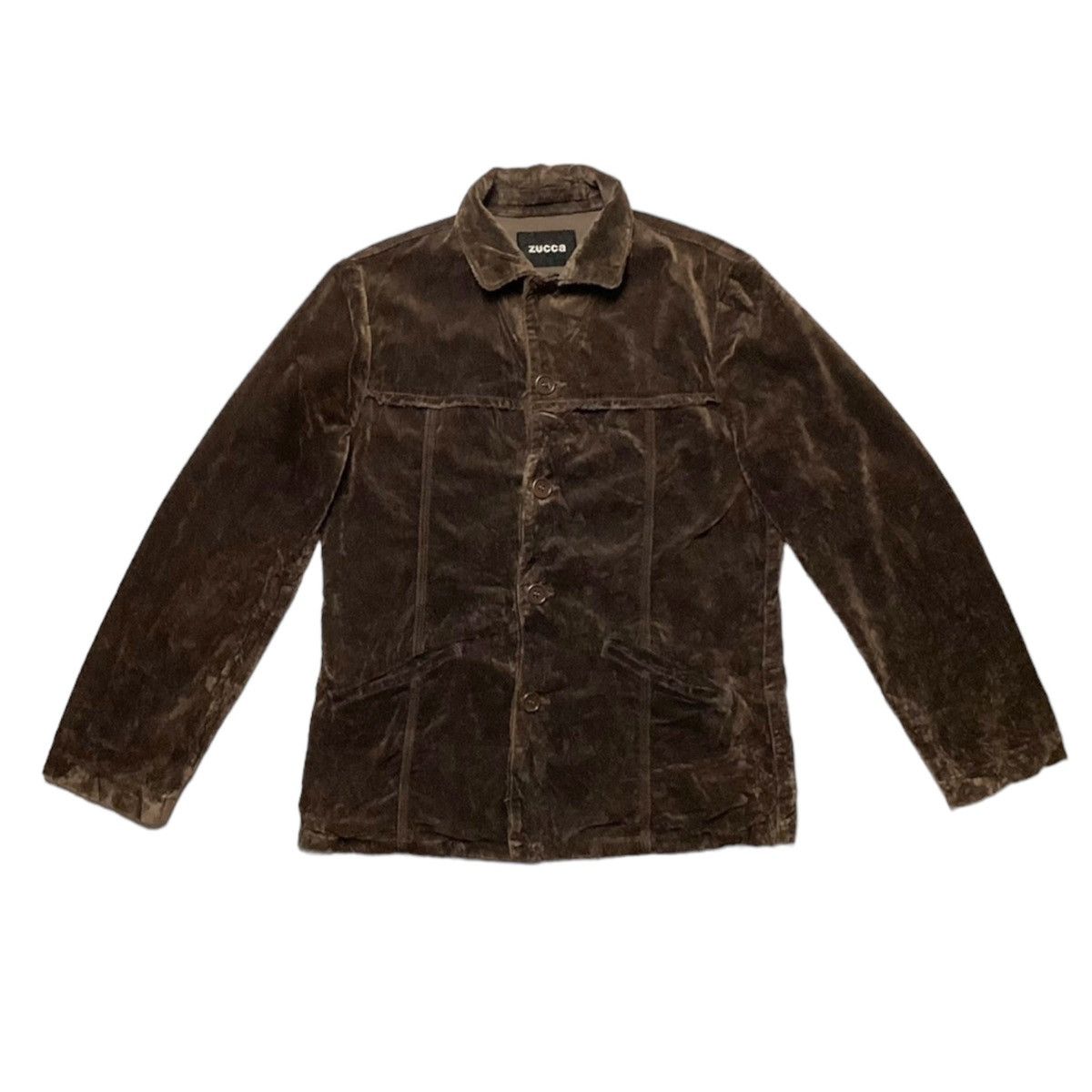Issey Miyake 🇯🇵 VINTAGE ZUCCA BUTTON UP CORDUROY JACKET Size US M / EU 48-50 / 2 - 1 Thumbnail