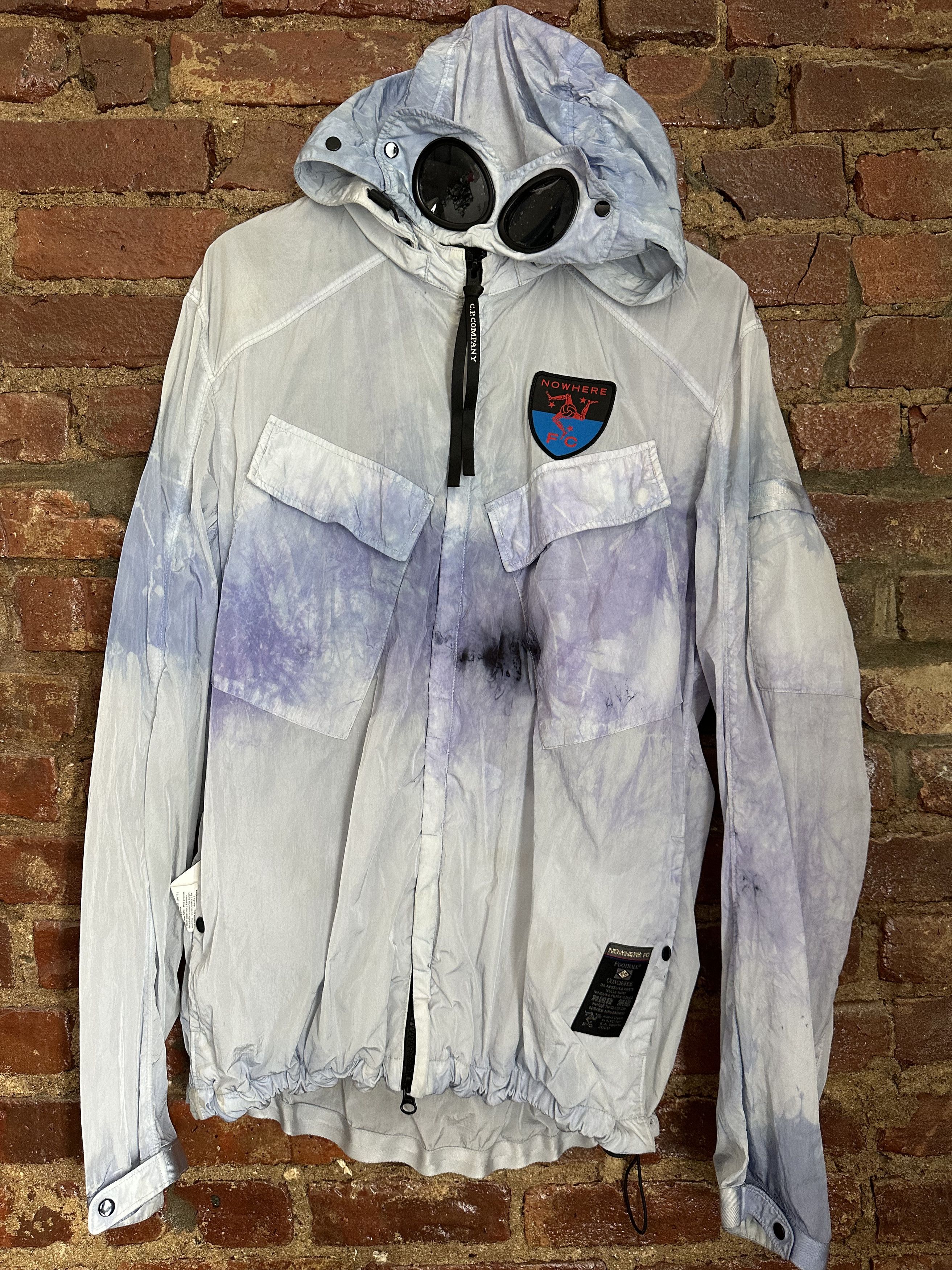 C.P. Company C.P Company Chrome Nylon Jacket x Fly Nowhere RARE Grailed