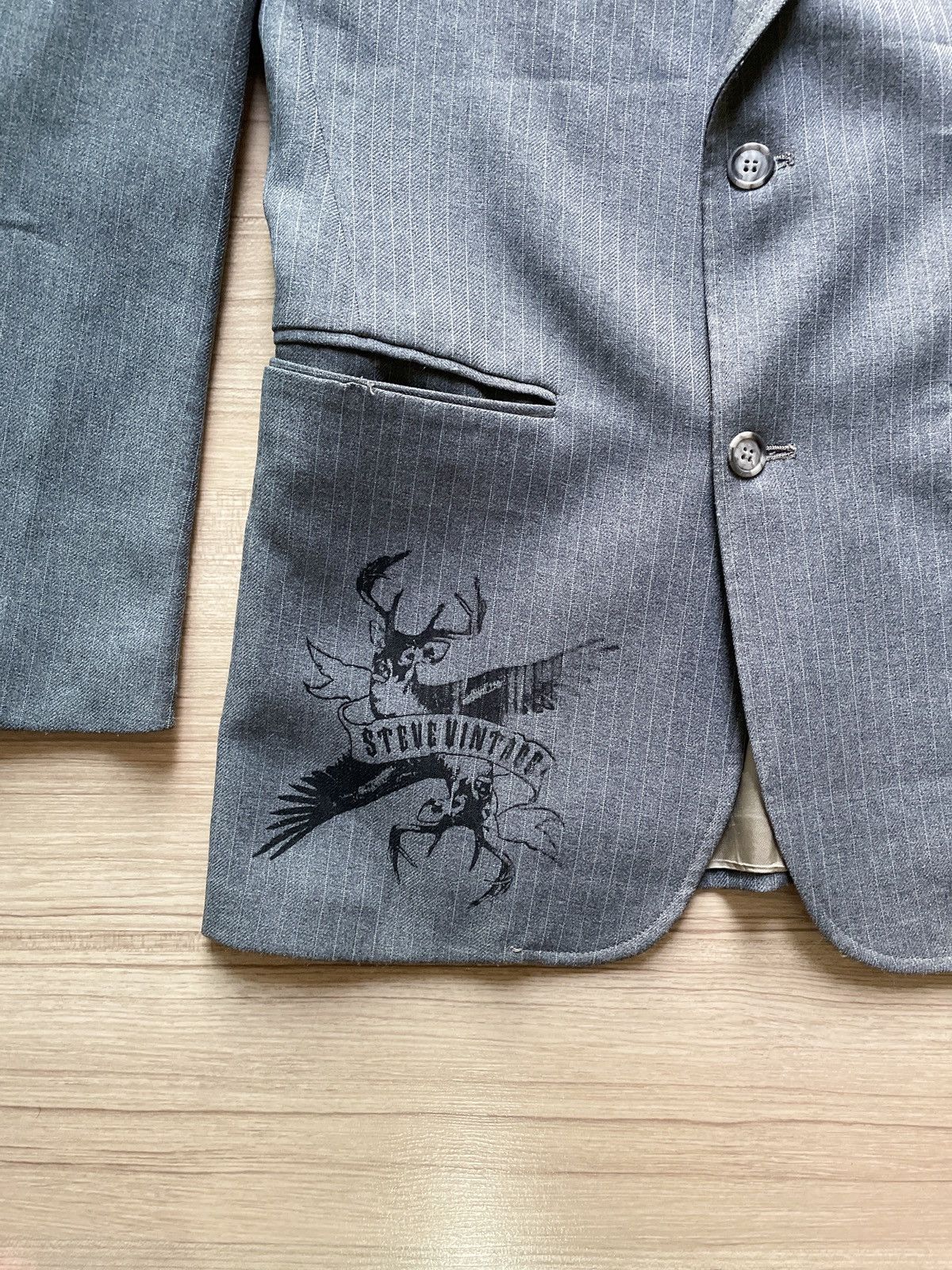 Steve vintage custom blazer (flying deer screen)