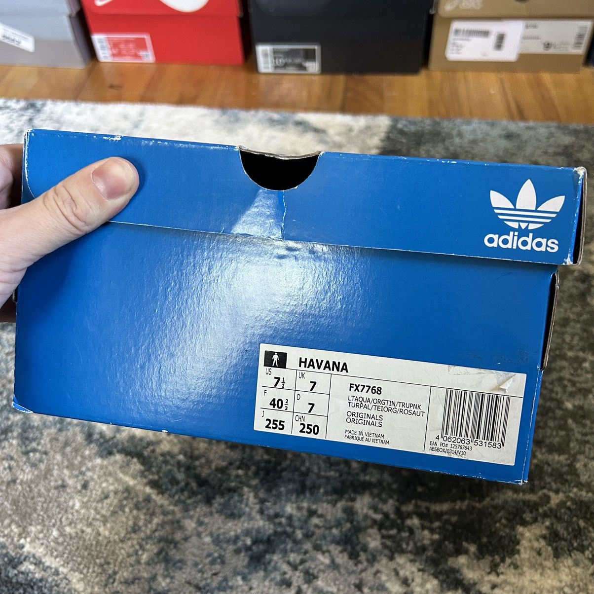 Adidas × size? FX7768 SAMBA HAVANA SiZE? UK EXCLUSiVE SKY BLUE PiNK YELLOW Size US 9 / IT 39 - 13 Thumbnail