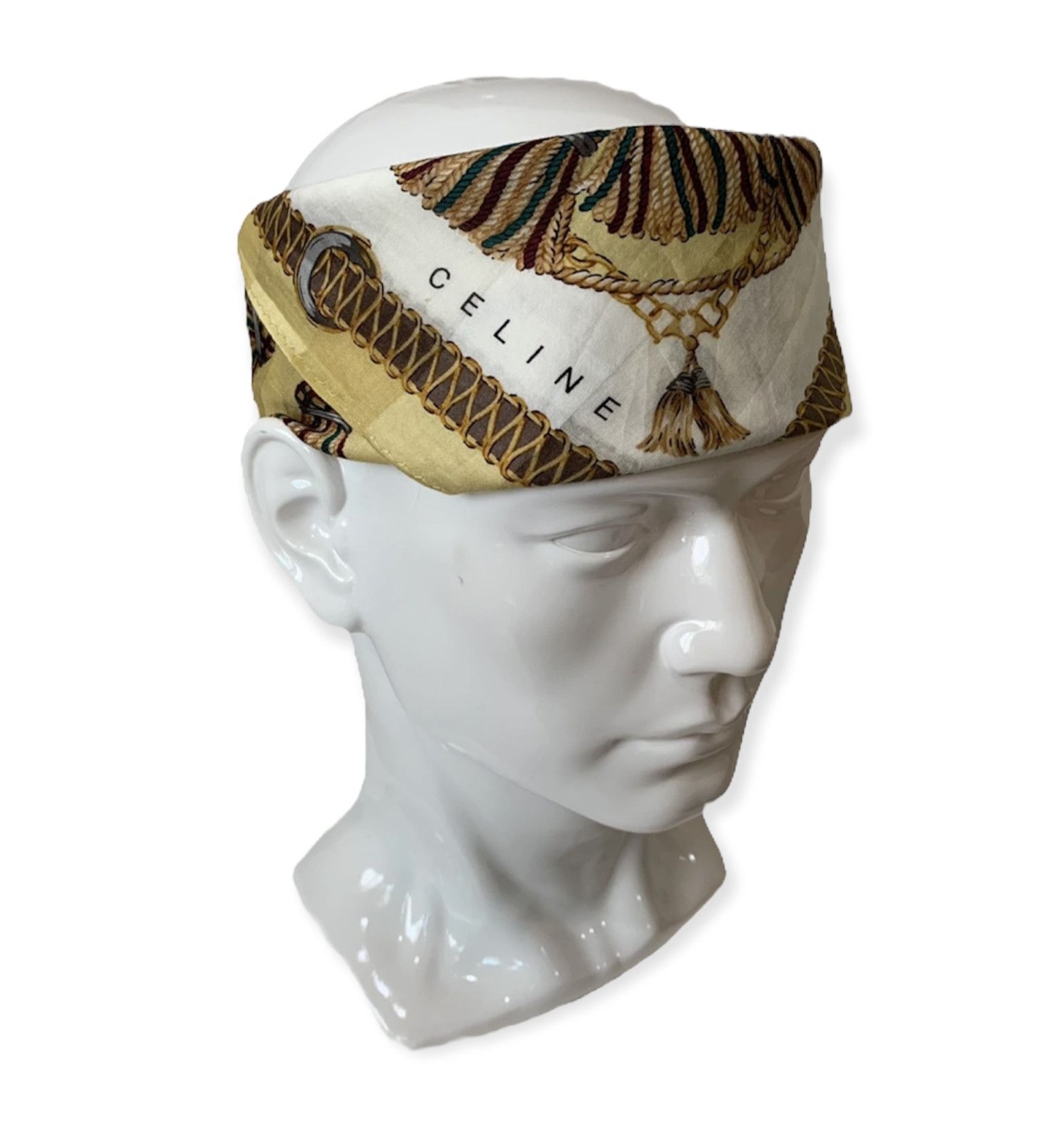 Celine Celine Bandana Handkerchief Bandana Pocketsquare Turban Size ONE SIZE - 1 Thumbnail