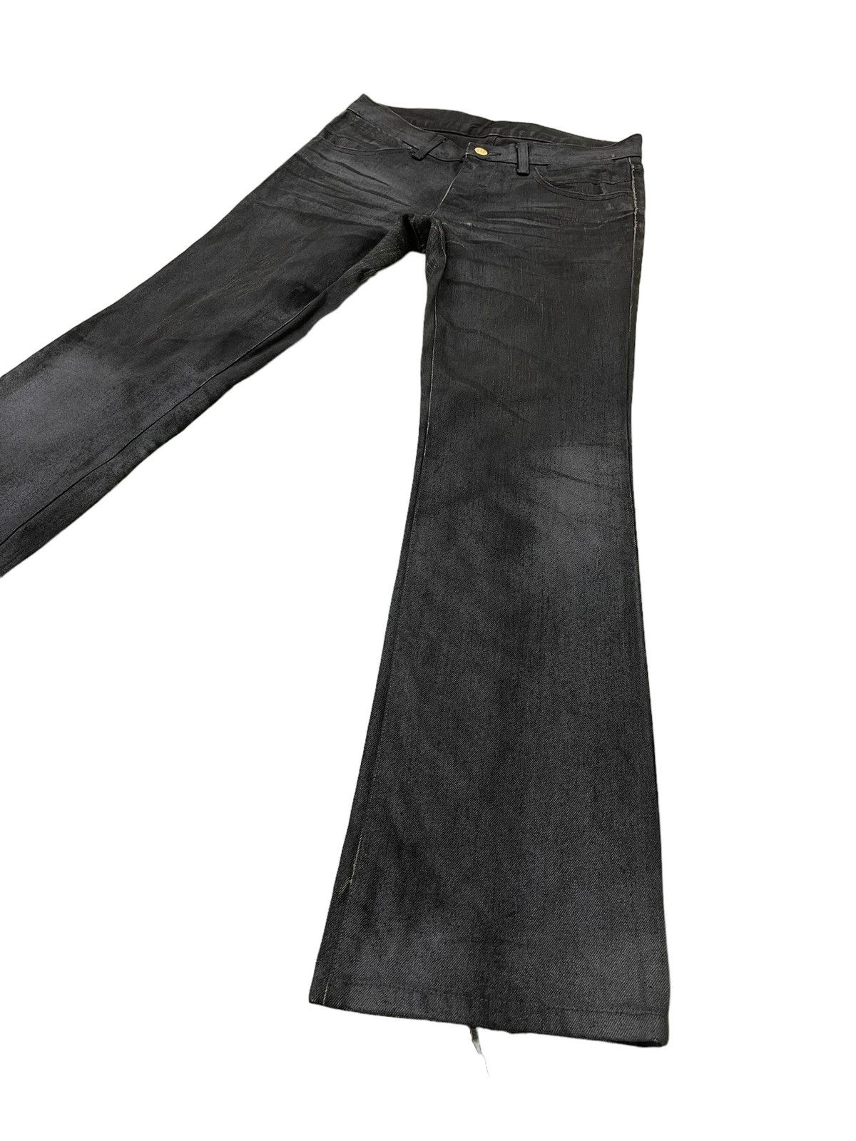 Tornado Mart Flare Jeans Tornado Mart Coated Denim Boot Cut 5🟦6 Size US 31 - 13 Thumbnail