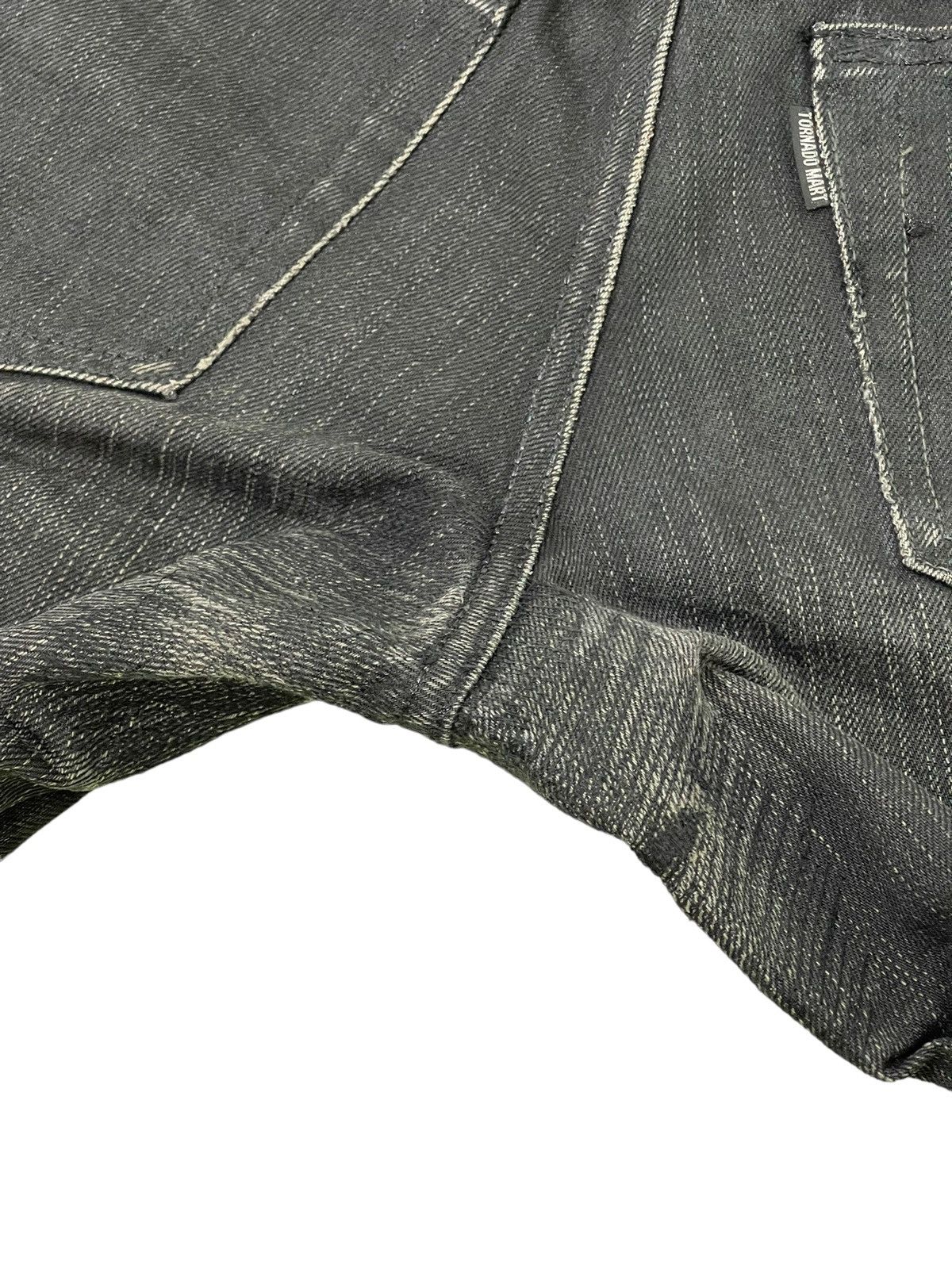 Tornado Mart Flare Jeans Tornado Mart Coated Denim Boot Cut 5🟦6 Size US 31 - 9 Thumbnail