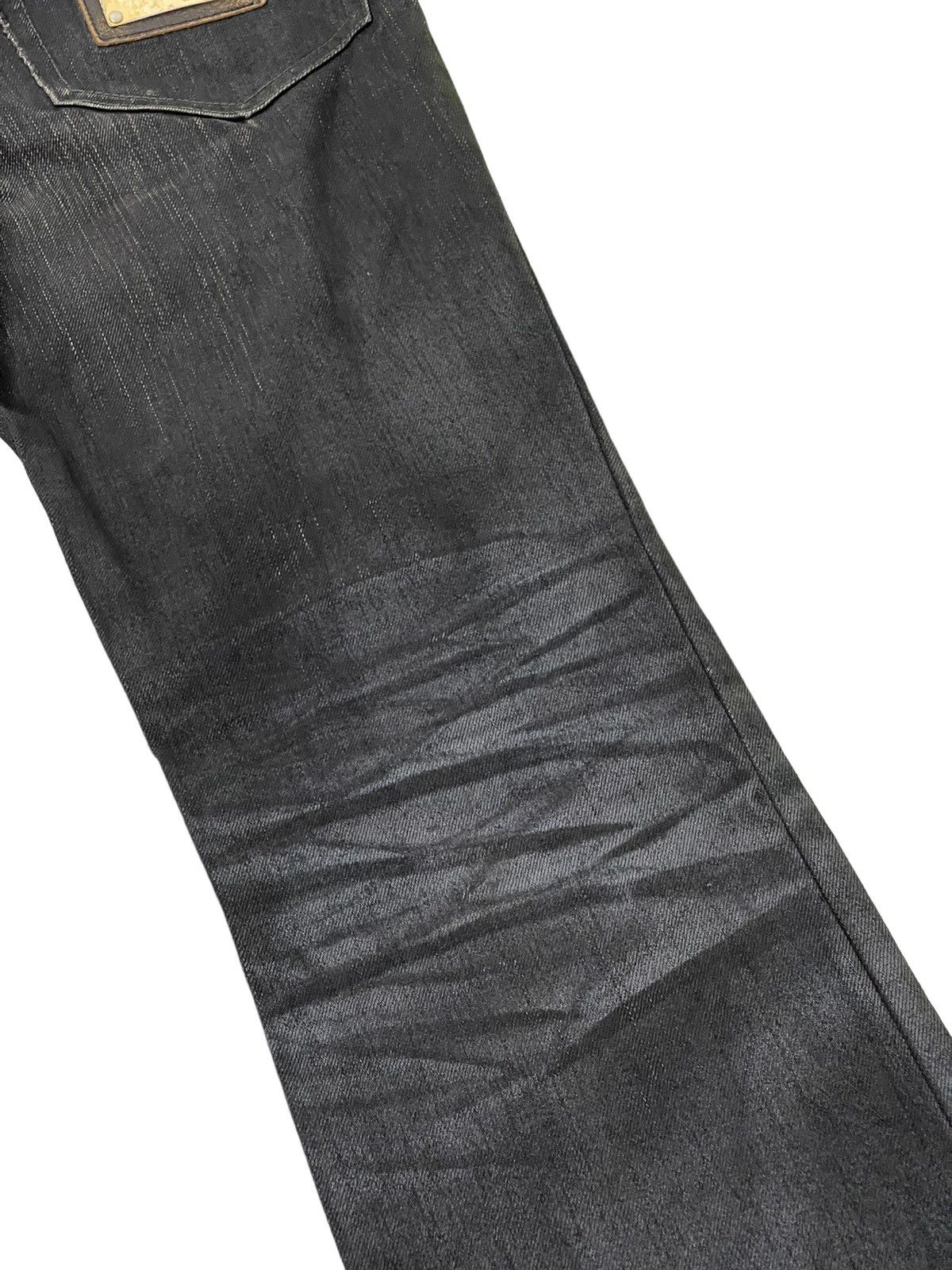 Tornado Mart Flare Jeans Tornado Mart Coated Denim Boot Cut 5🟦6 Size US 31 - 7 Thumbnail