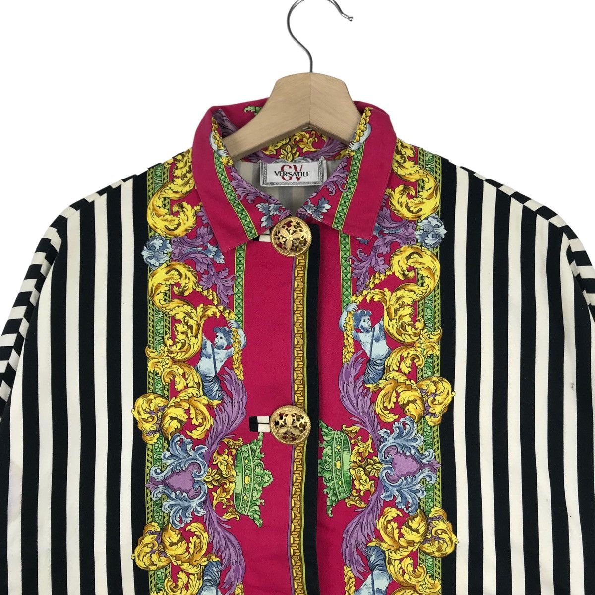 Versace Vintage 90s GIANNI VERSACE Versatile Medusa Baroque Size US L / EU 52-54 / 3 - 2 Thumbnail