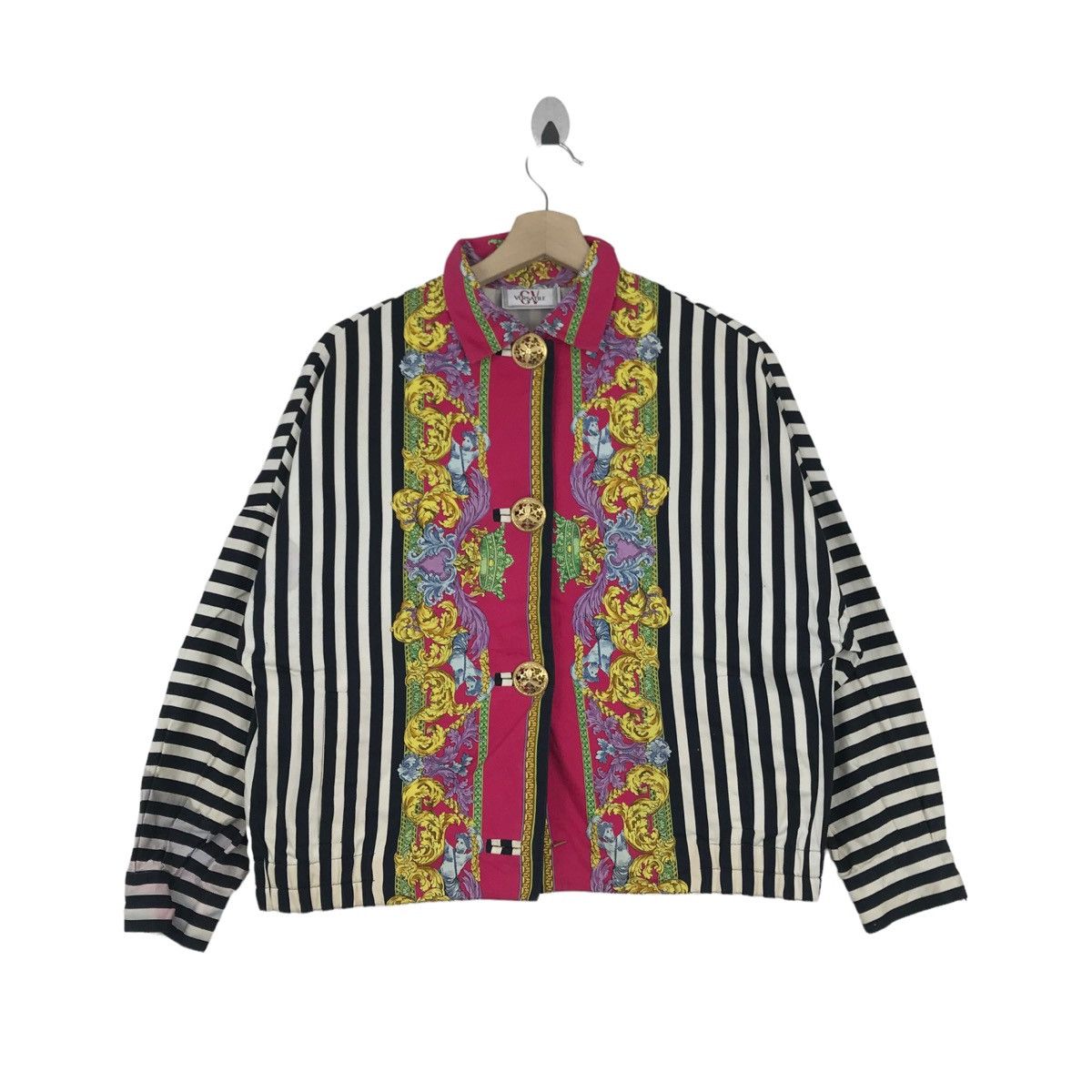 Versace Vintage 90s GIANNI VERSACE Versatile Medusa Baroque Size US L / EU 52-54 / 3 - 1 Thumbnail