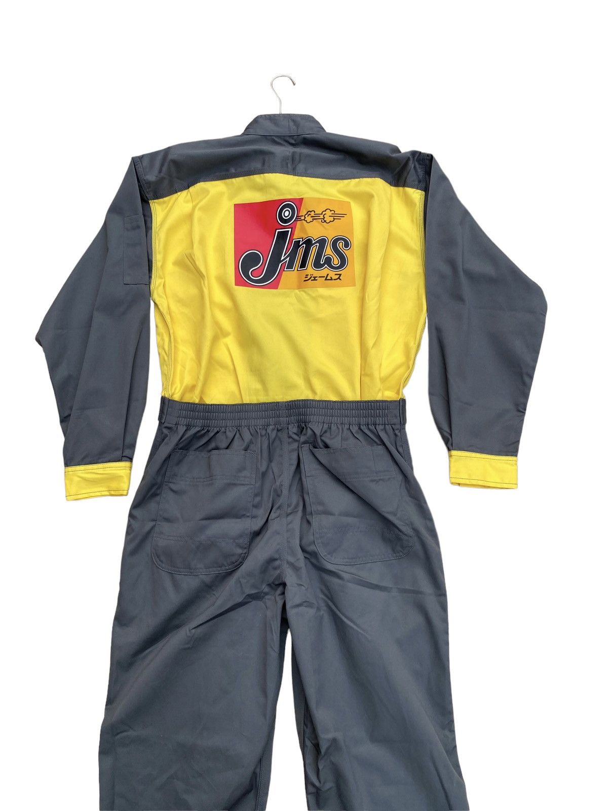 image of Vintage Toyota Jms Overalls Jumpsuit in Yellow, Men's (Size 36)