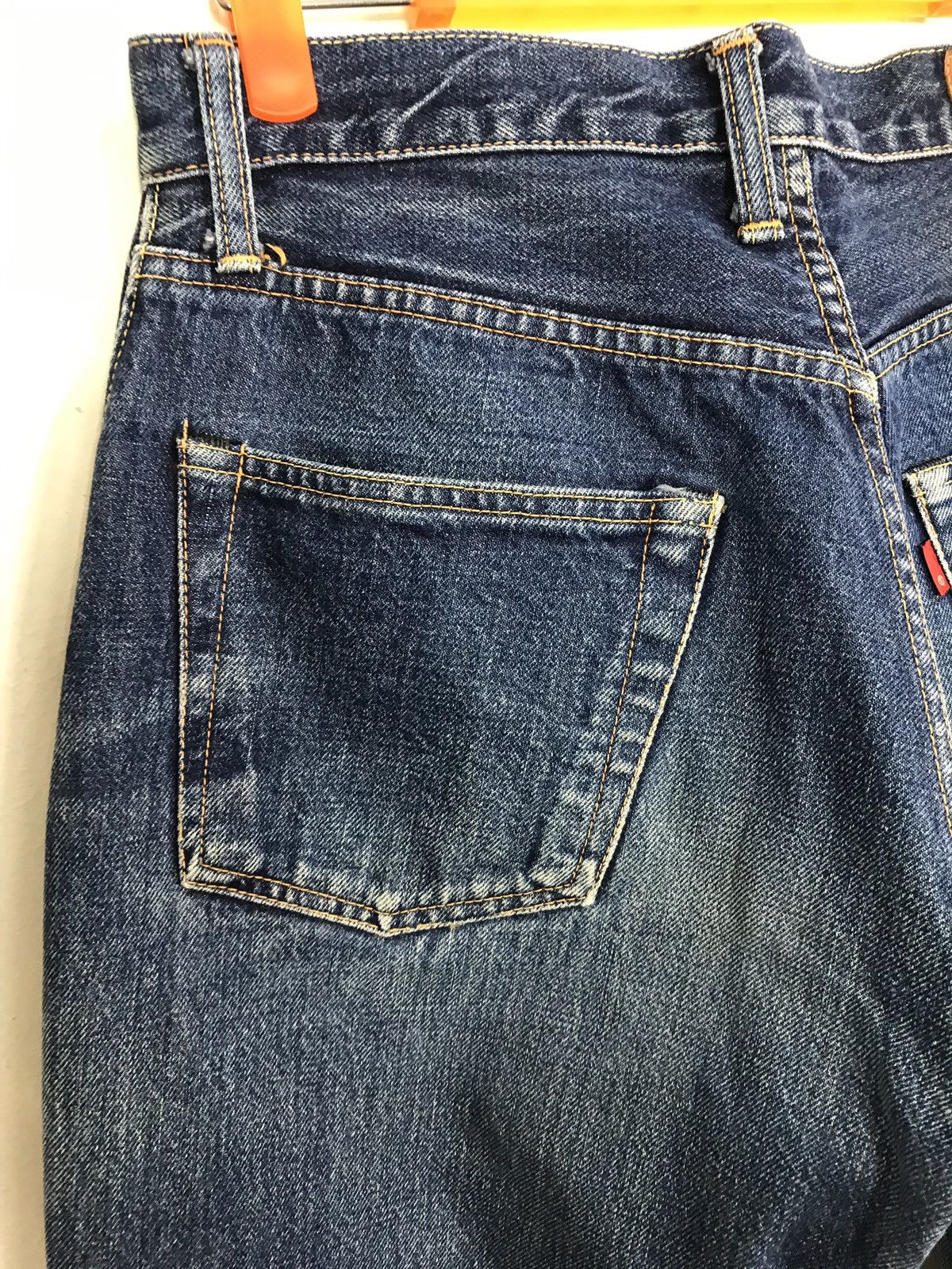 FOB Factory × Japanese Brand × Vintage Vintage F.O.B Factory Selvedge Distressed Denim Jeans Size US 28 / EU 44 - 13 Thumbnail