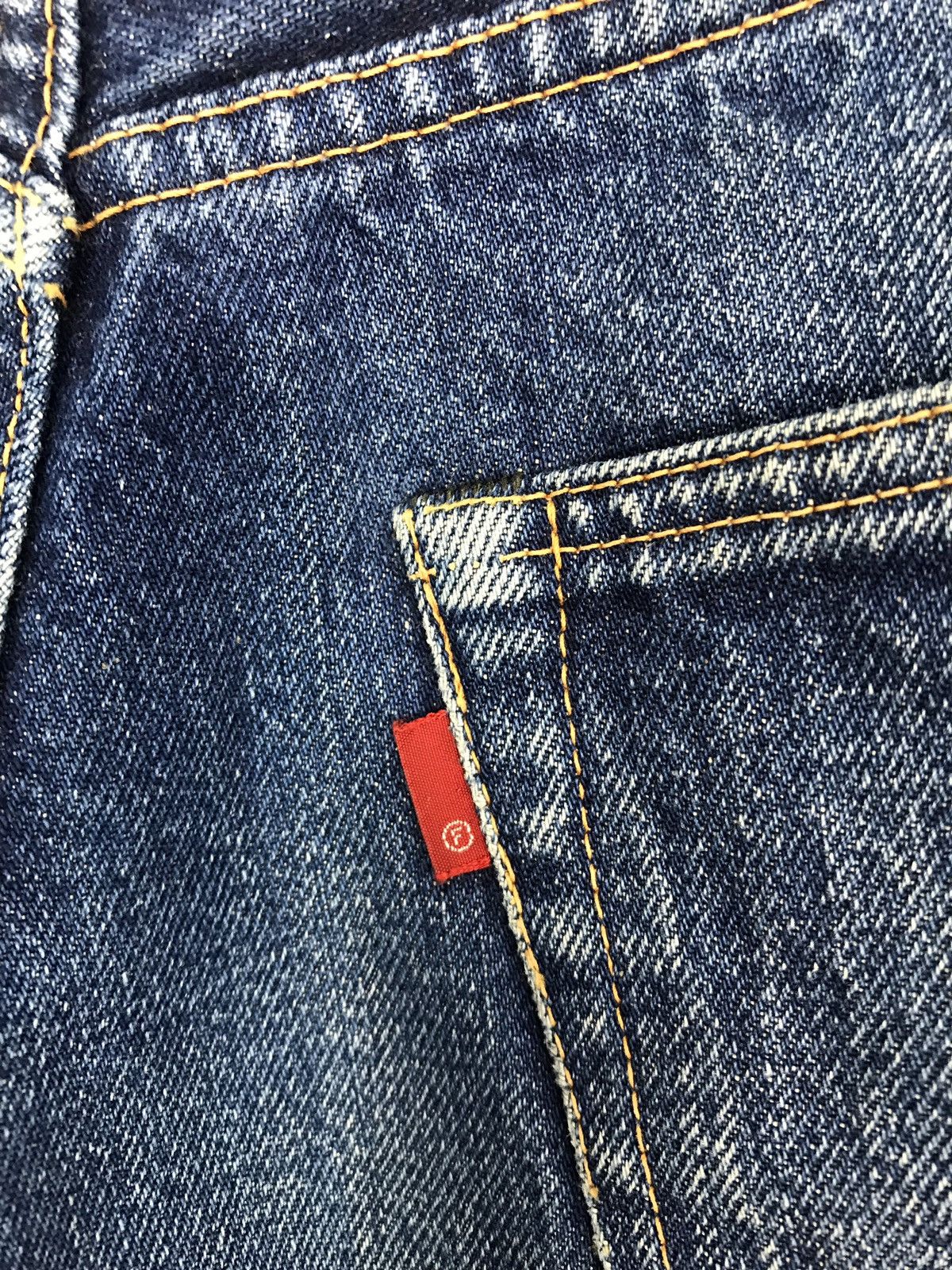 FOB Factory × Japanese Brand × Vintage Vintage F.O.B Factory Selvedge Distressed Denim Jeans Size US 28 / EU 44 - 14 Thumbnail