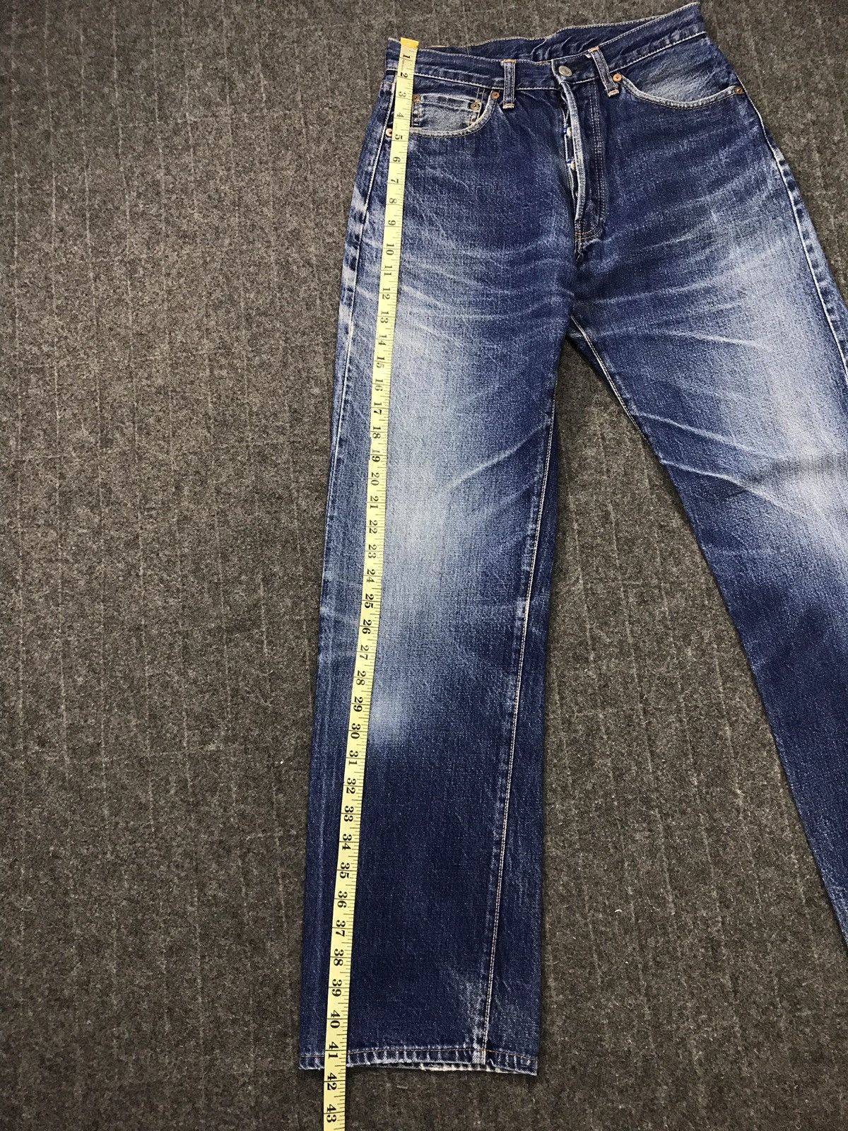 FOB Factory × Japanese Brand × Vintage Vintage F.O.B Factory Selvedge Distressed Denim Jeans Size US 28 / EU 44 - 21 Thumbnail