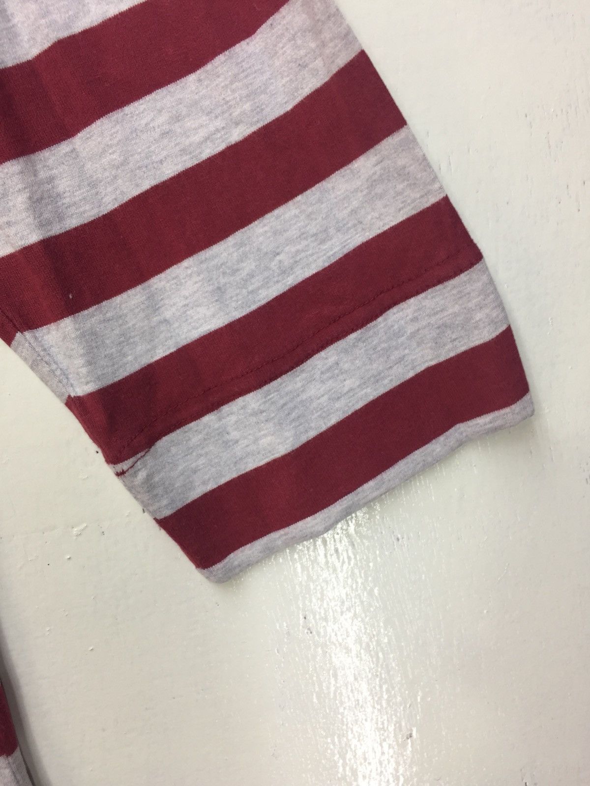 Issey Miyake Vintage Issey Miyake Nirvana Stripe Long Sleeve Tees Size US M / EU 48-50 / 2 - 4 Thumbnail