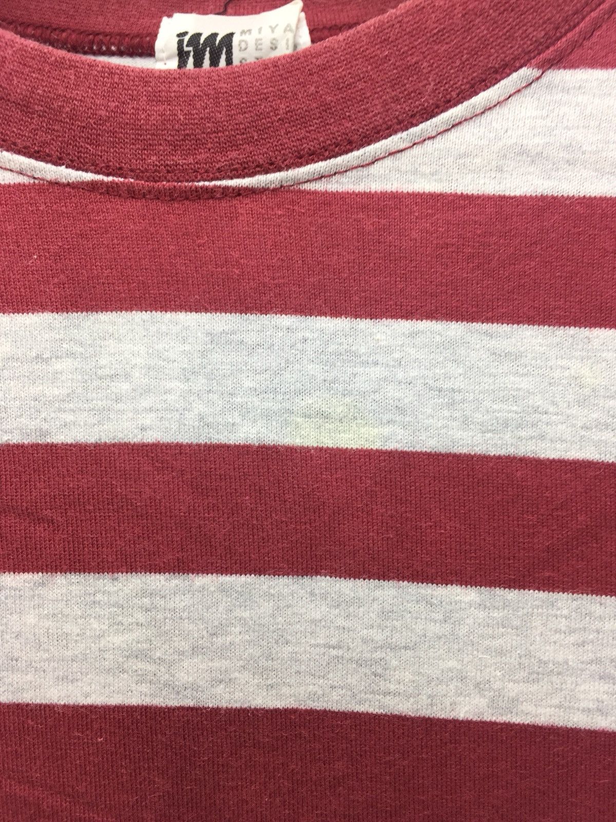 Issey Miyake Vintage Issey Miyake Nirvana Stripe Long Sleeve Tees Size US M / EU 48-50 / 2 - 3 Thumbnail