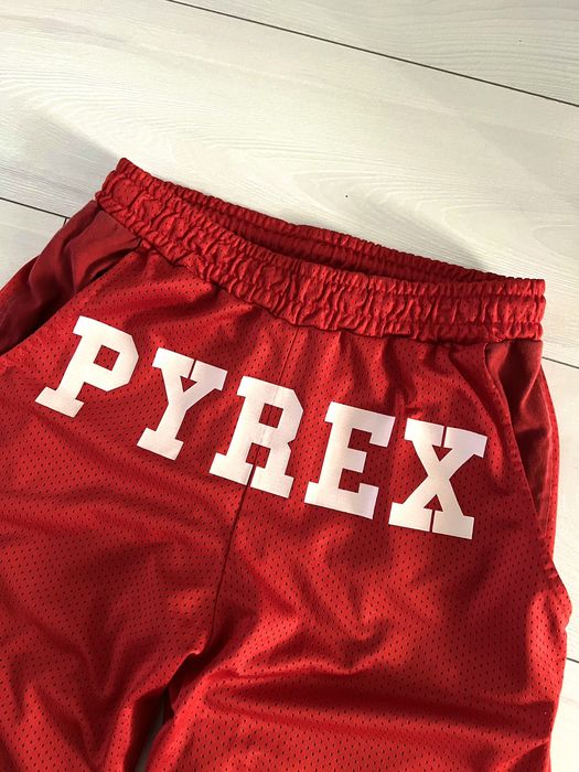 Pyrex Vision Pyrex Vision Red Mesh Shorts Virgil Abloh Rare S