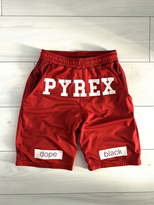 Pyrex Vision Pyrex Vision Red Mesh Shorts Virgil Abloh Rare S