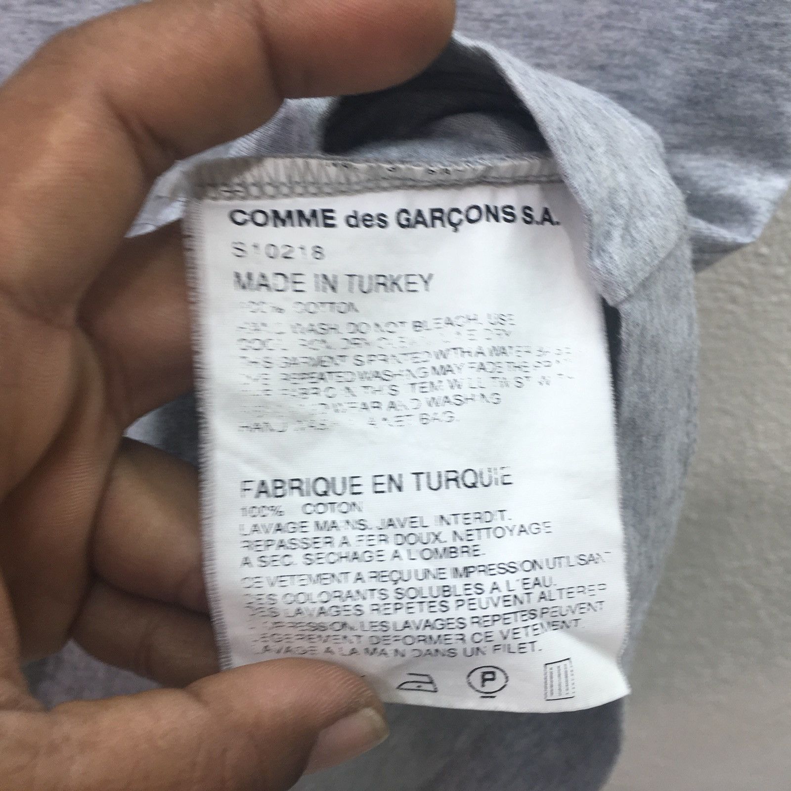 Comme des Garcons × Designer × Japanese Brand *🔥 Comme Des Garcons t shirt ss Size US M / EU 48-50 / 2 - 9 Thumbnail