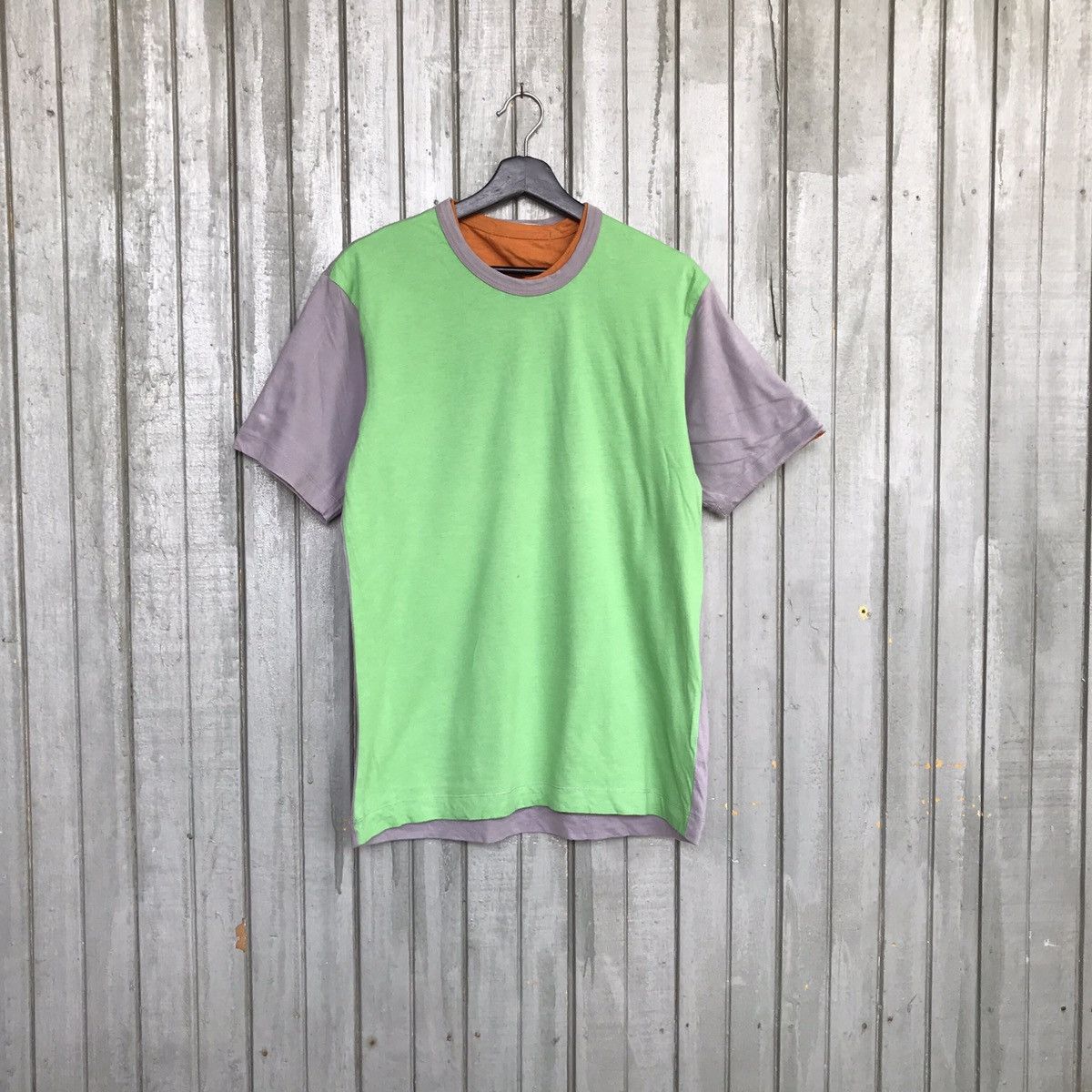 Comme des Garcons × Comme des Garcons Homme Plus × Rei Kawakubo *🔥Rare S13107 Reversible sleeve connect 2 pieces tees Size US L / EU 52-54 / 3 - 2 Thumbnail