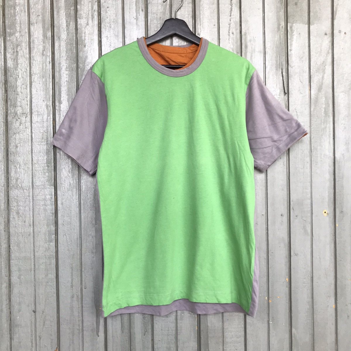 Comme des Garcons × Comme des Garcons Homme Plus × Rei Kawakubo *🔥Rare S13107 Reversible sleeve connect 2 pieces tees Size US L / EU 52-54 / 3 - 3 Thumbnail
