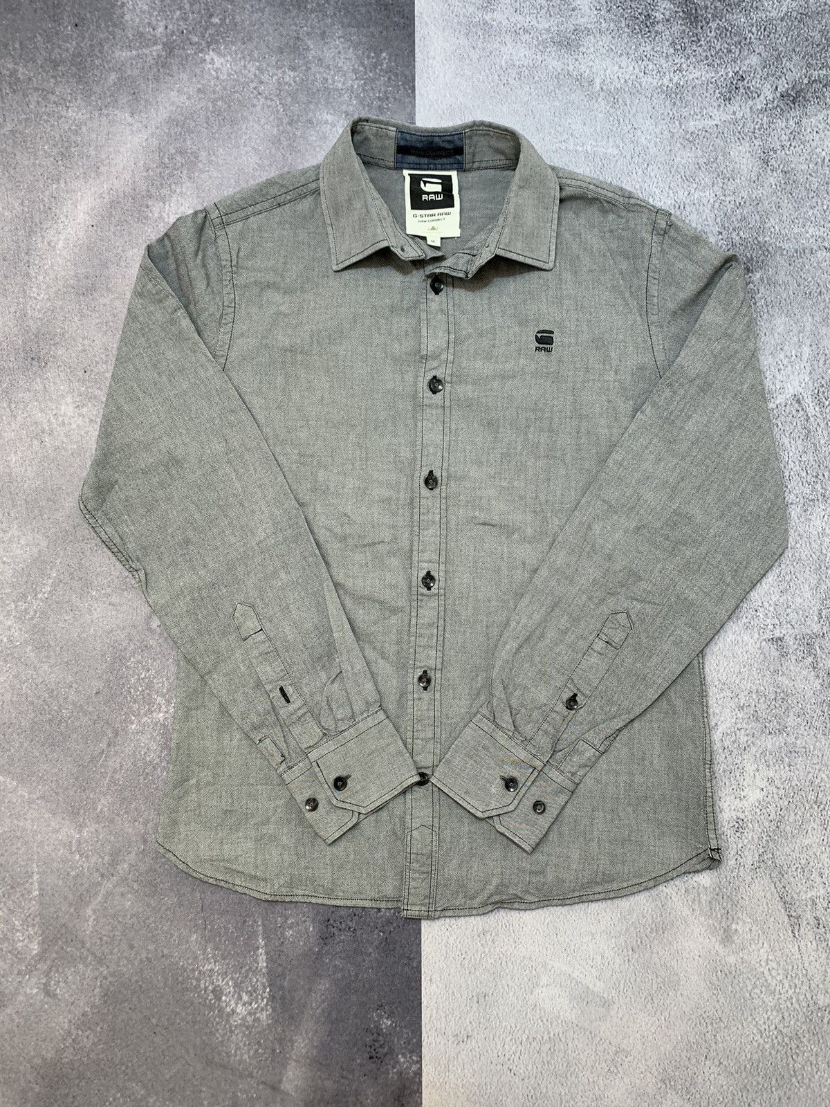 G-Star × Vintage Vintage Y2K G-STAR RAW long sleeve button ups size M Size US M / EU 48-50 / 2 - 1 Thumbnail