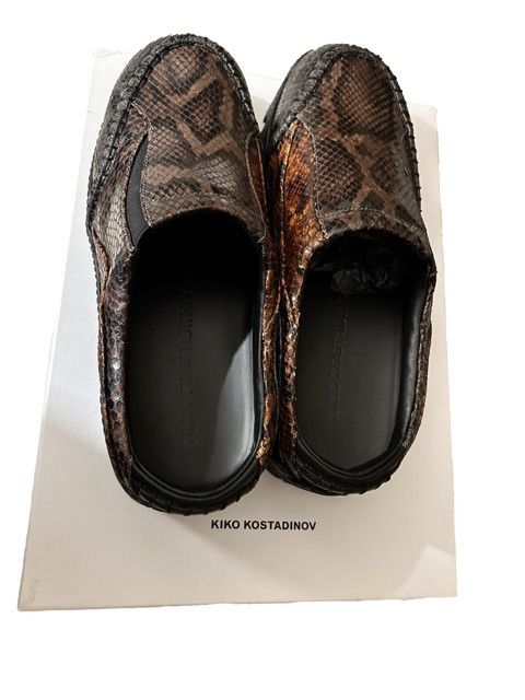 Kiko Kostadinov Kiko Kostadinov Bindra Sabo klees Mules python snakeskin Size US 12 / EU 45 - 3 Thumbnail