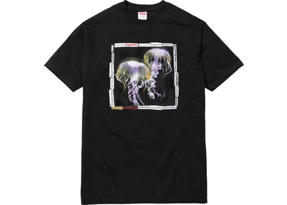 Supreme Supreme Jellyfish Tee - Black | Grailed