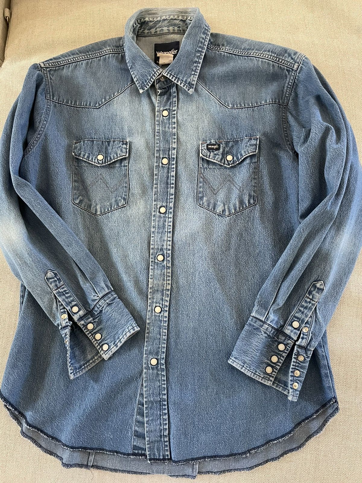 Vintage Denim Western Shirt