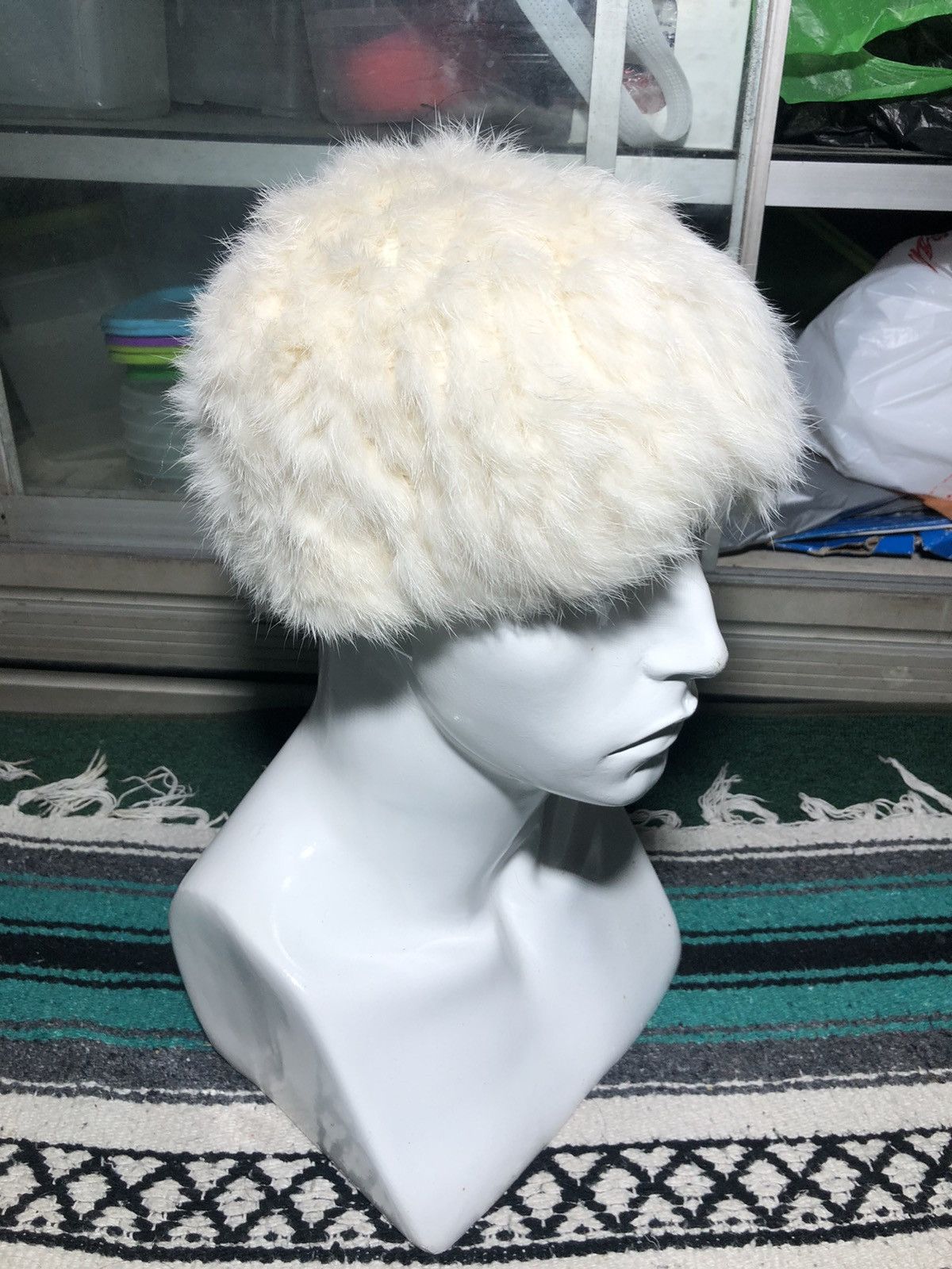 Japanese Brand Love Boat Mohair Beanie Hat Size ONE SIZE - 3 Thumbnail
