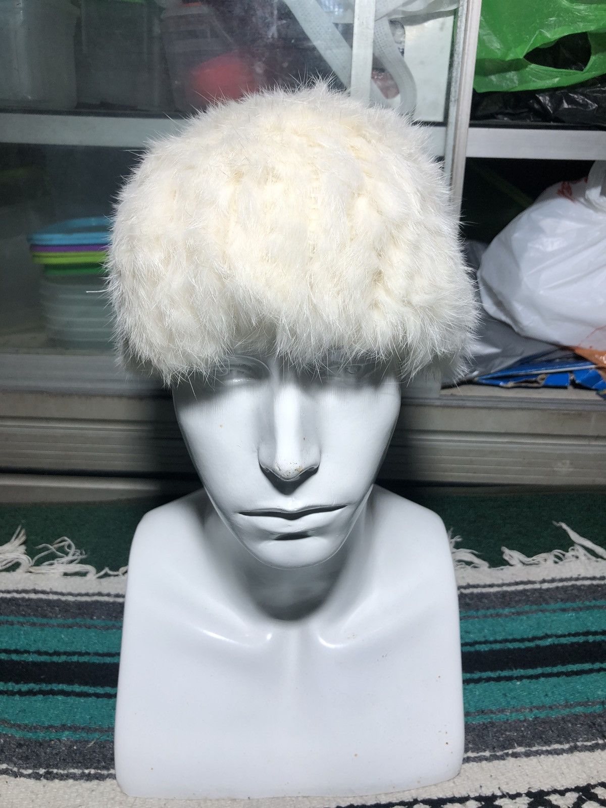 Japanese Brand Love Boat Mohair Beanie Hat Size ONE SIZE - 2 Thumbnail