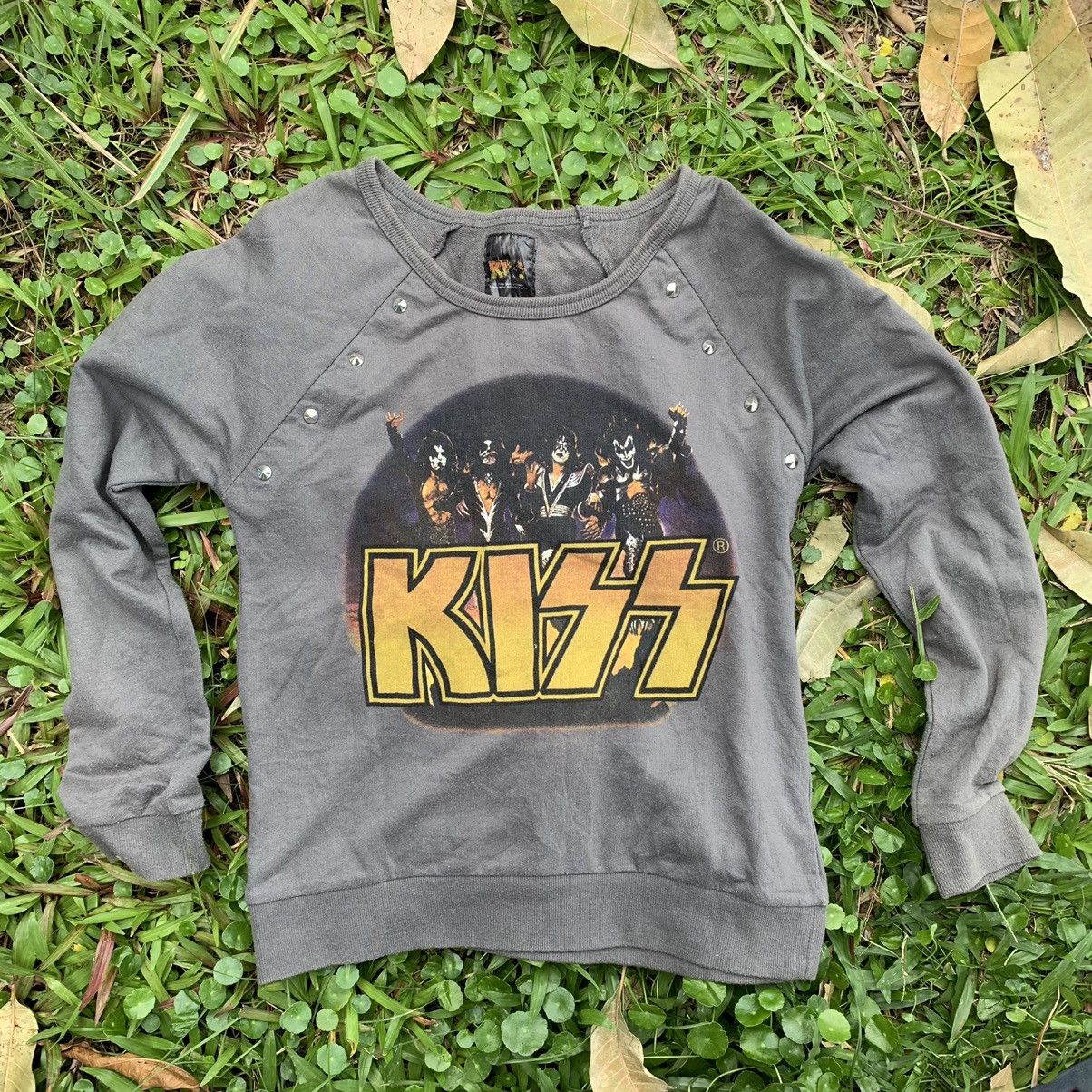 Band Tees × KISS Kiss sweatshirt Size XS / US 0-2 / IT 36-38 - 1 Thumbnail